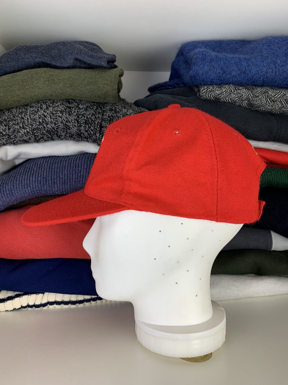 Ferrari Ferrari Big Logo Racing Cap Hat Size ONE SIZE - 8 Thumbnail