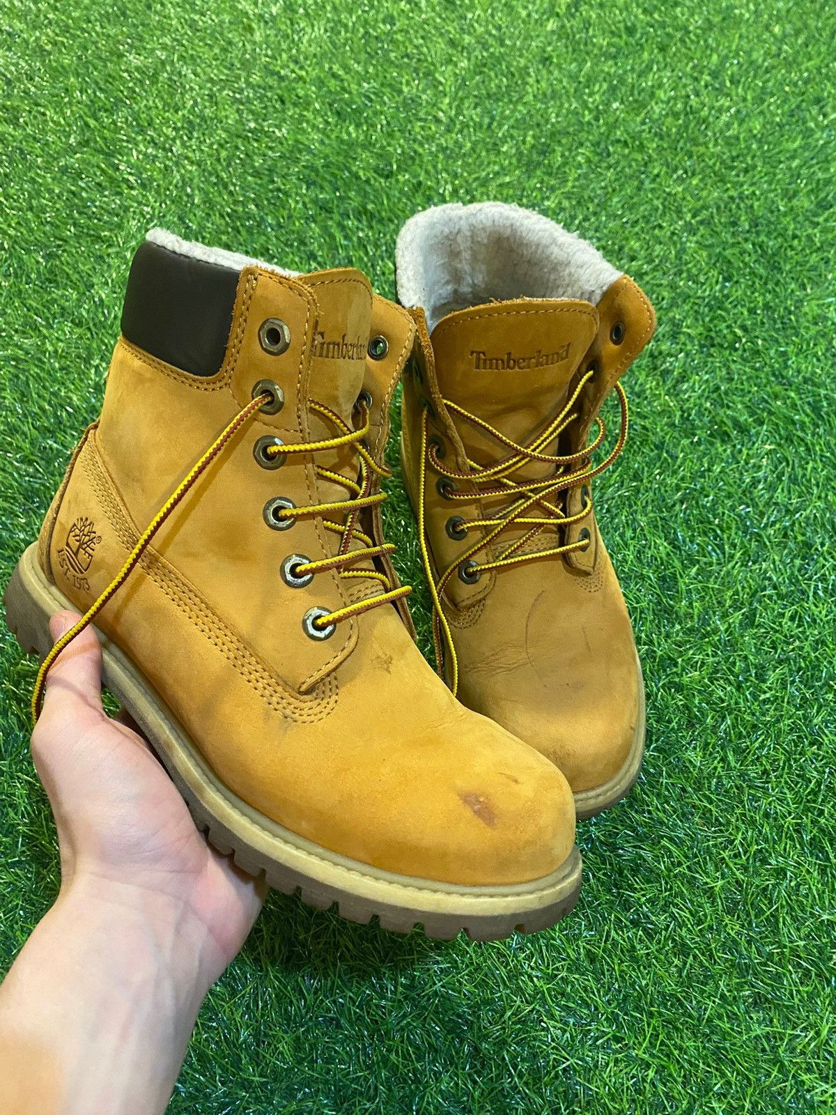 Timberland Timberland premium womens 6 inch waterproof lined boots sz 8 Size US 8 / IT 38 - 1 Thumbnail