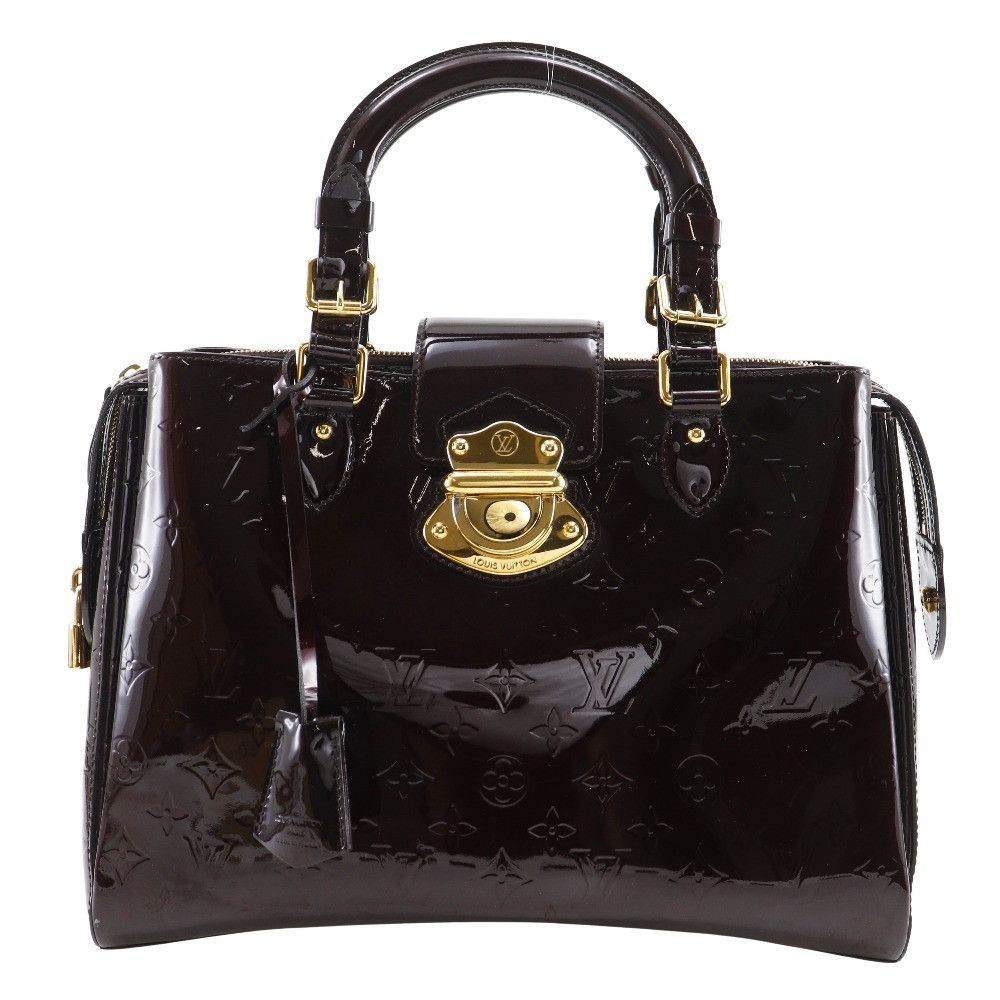 Louis Vuitton Louis Vuitton Louis Vuitton Melrose Avenue Monogram Vernis Handbag Textile Handbag M93757 DUTY FREE for USA Size ONE SIZE - 1 Thumbnail