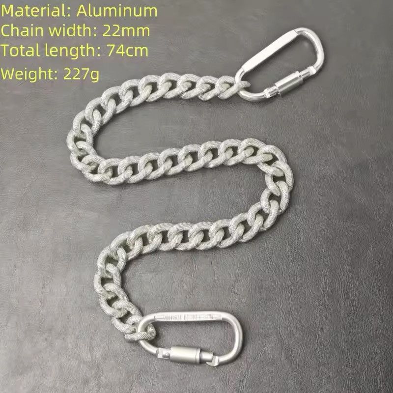 Jewelry Exaggerated Cuban Pants Chain Heavy Waist Chain Size ONE SIZE - 13 Thumbnail