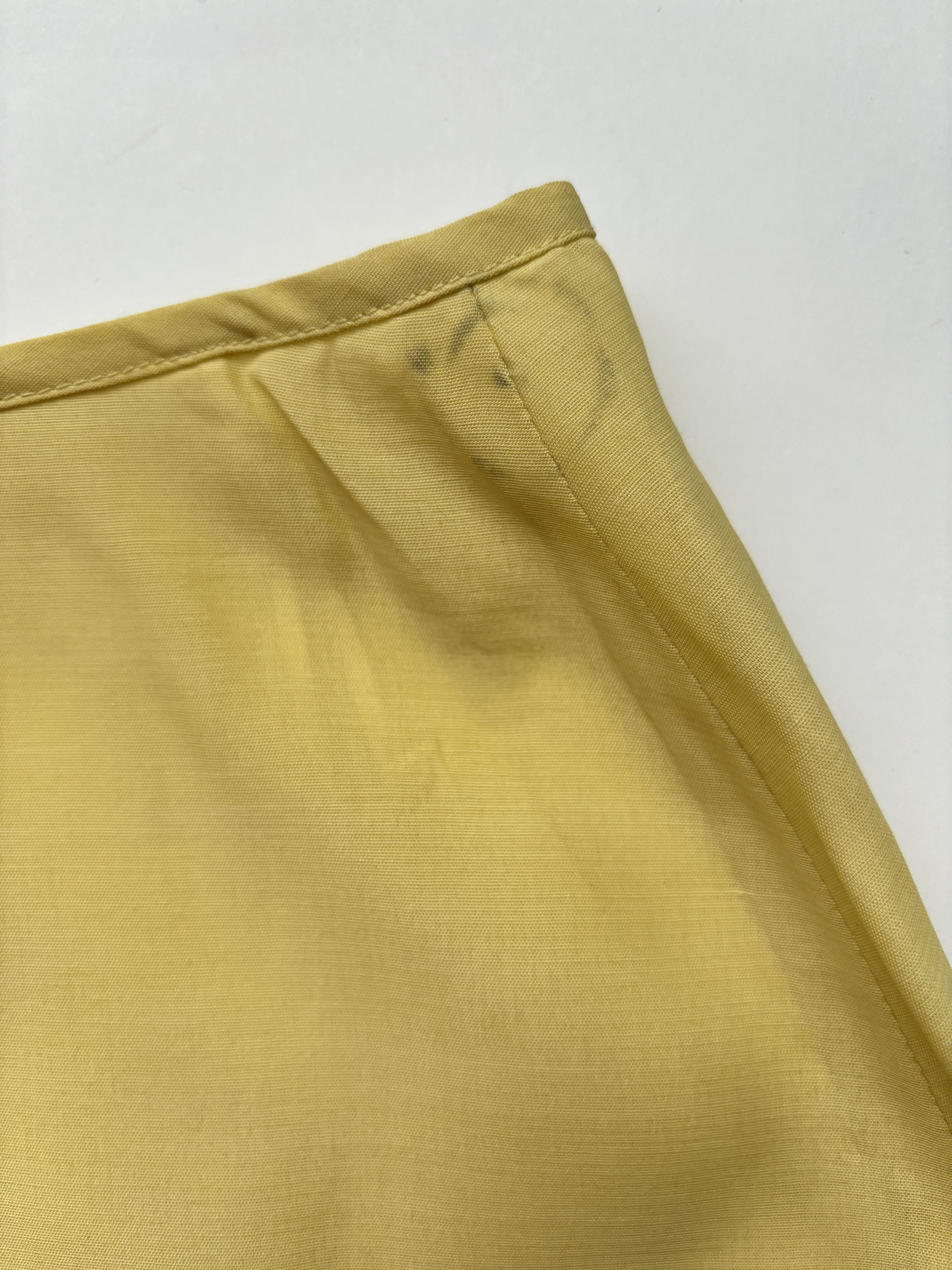 Marni ⚡️QUICK SALE⚡️Marni Yellow Viscose Mini Skirt Size 30" / US 8 / IT 44 - 6 Thumbnail