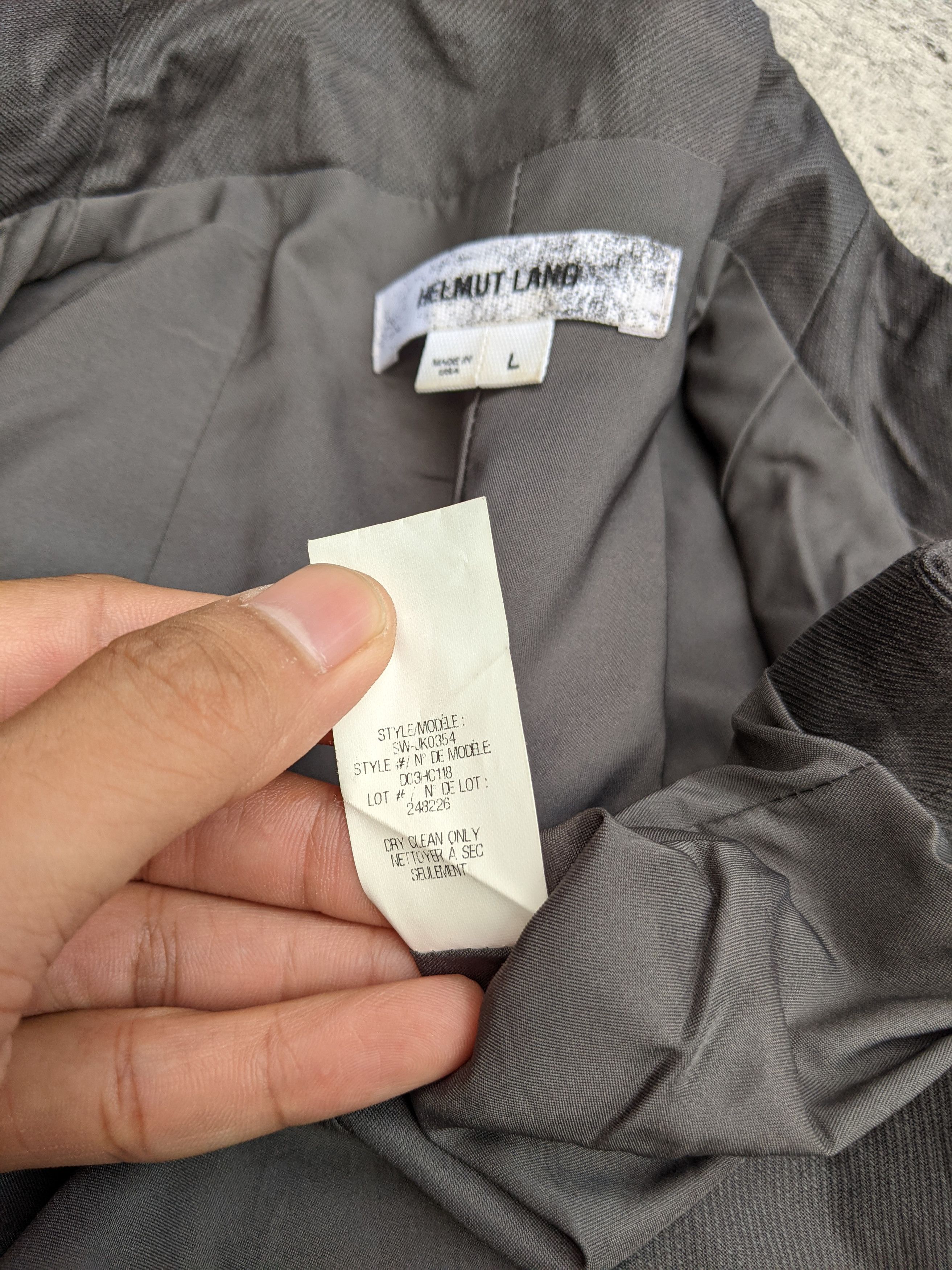 Helmut Lang Helmut Lang Asymmetric Zip Jacket Size L / US 10 / IT 46 - 15 Thumbnail
