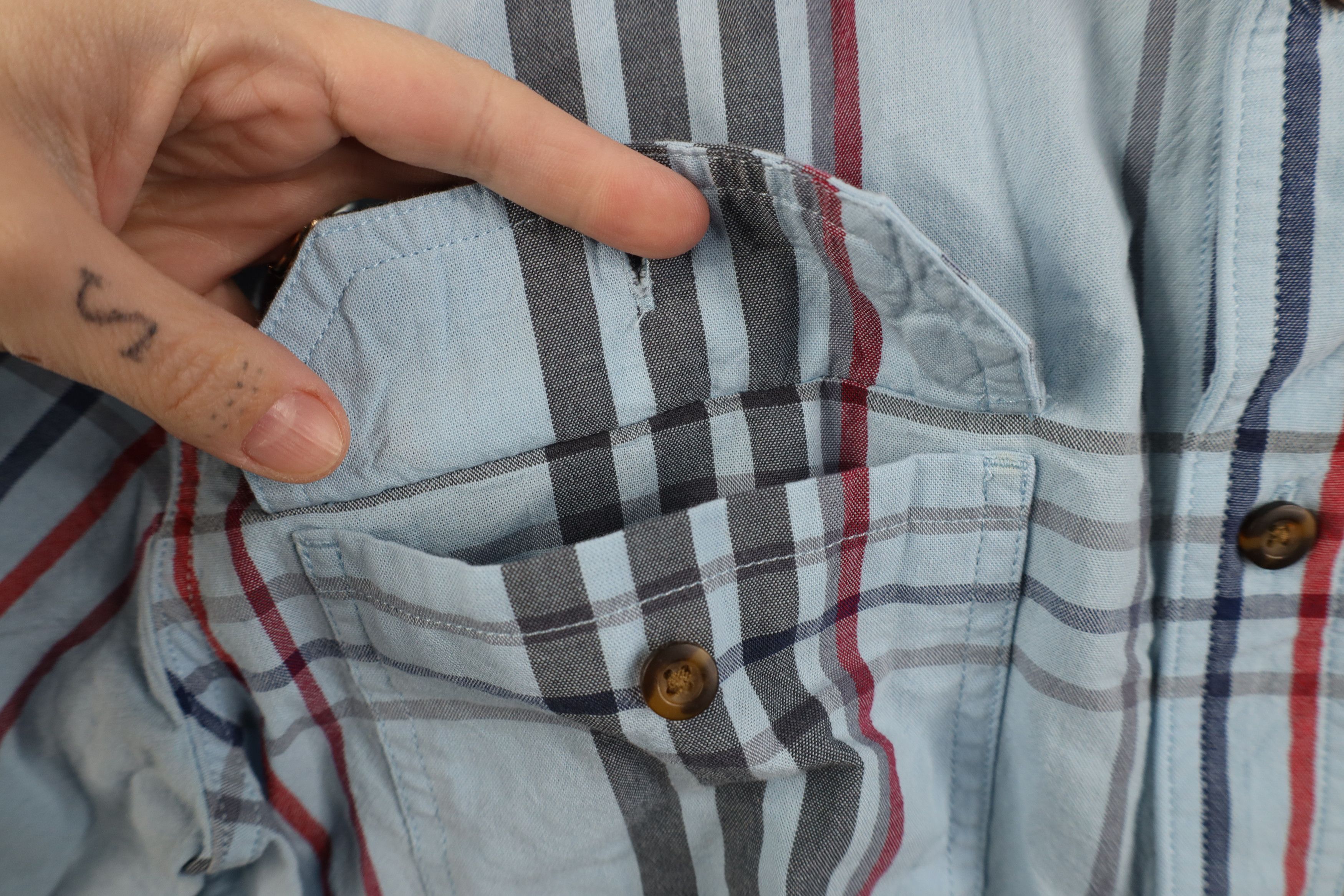 Carhartt Deadstock Vintage Y2K Carhartt Fit Short Sleeve Button Shirt Size US M / EU 48-50 / 2 - 5 Thumbnail