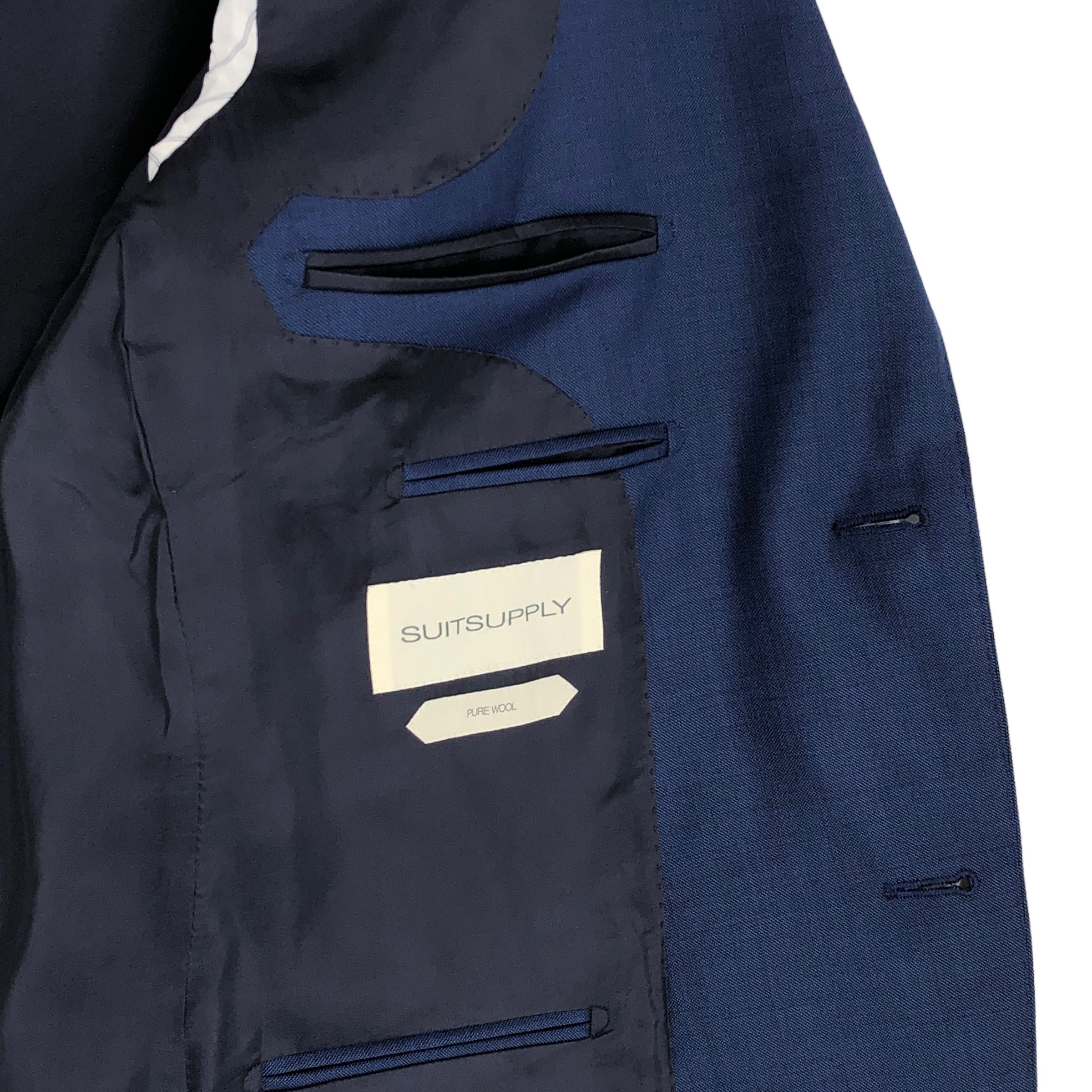 Suitsupply Lazio Single Breasted Wool Blazer Size EU:26; UK:42; US:42S Size 42S - 7 Thumbnail