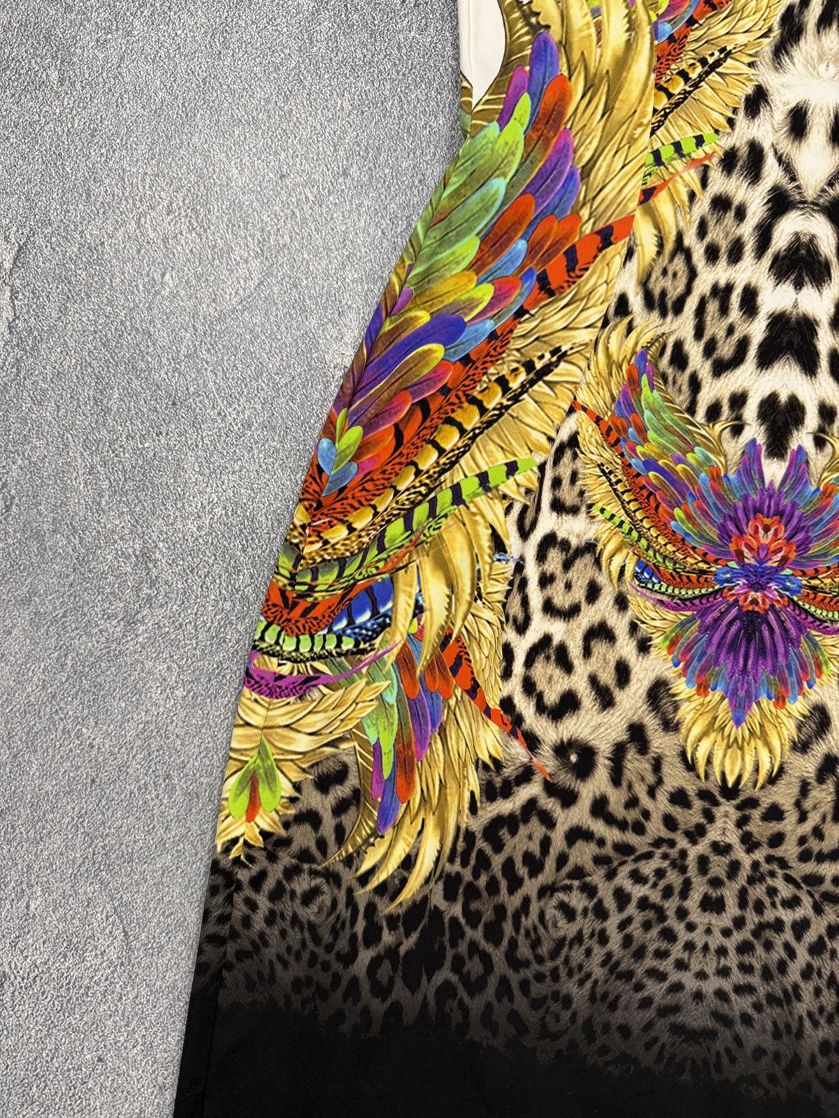 Just Cavalli Just Cavalli Vintage Printed Leopard Dress Size M / US 6-8 / IT 42-44 - 7 Thumbnail