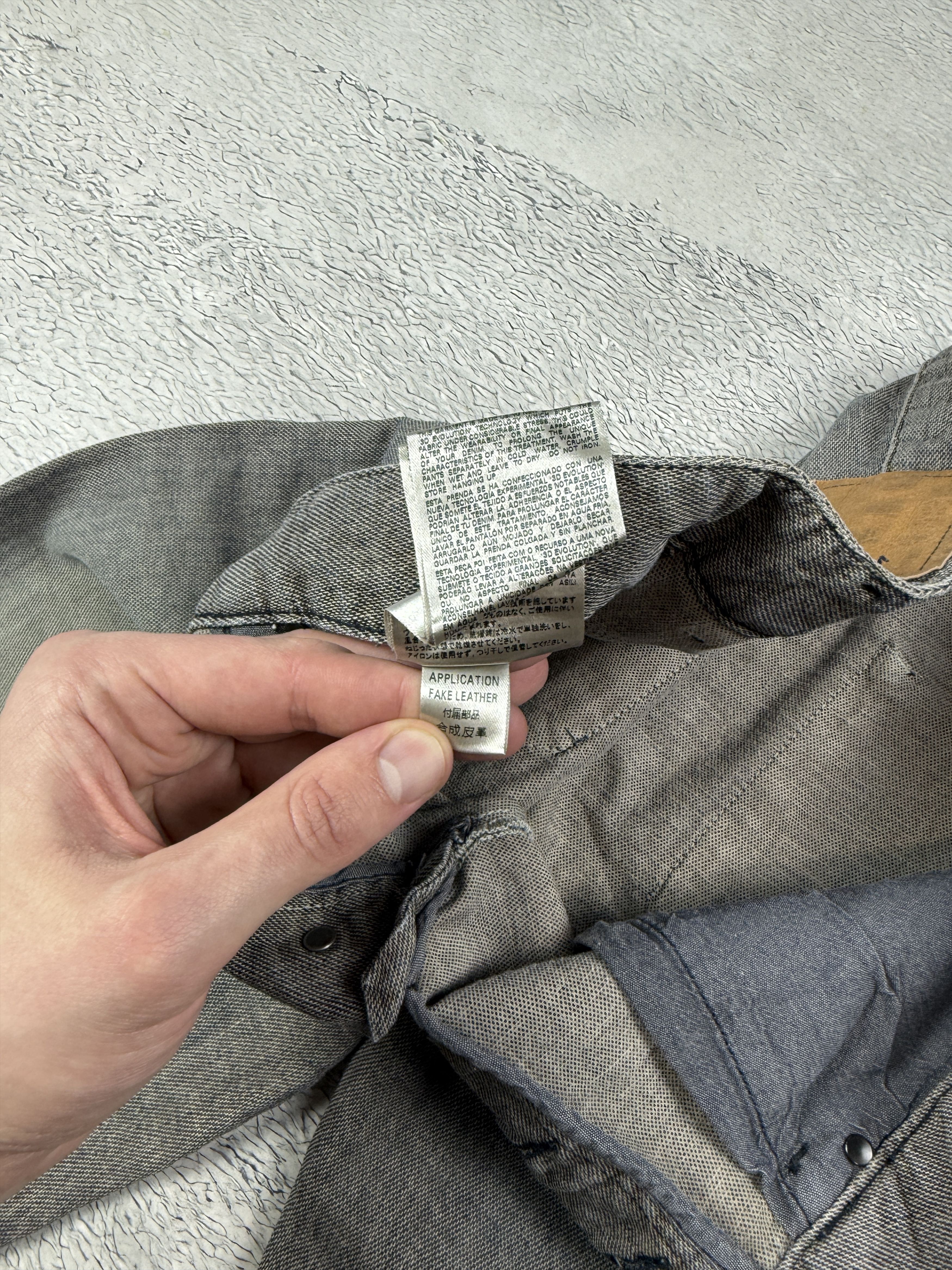 Diesel Diesel Black Gold Jeans Superbia Distressed Denim Ripped Size US 32 / EU 48 - 12 Thumbnail