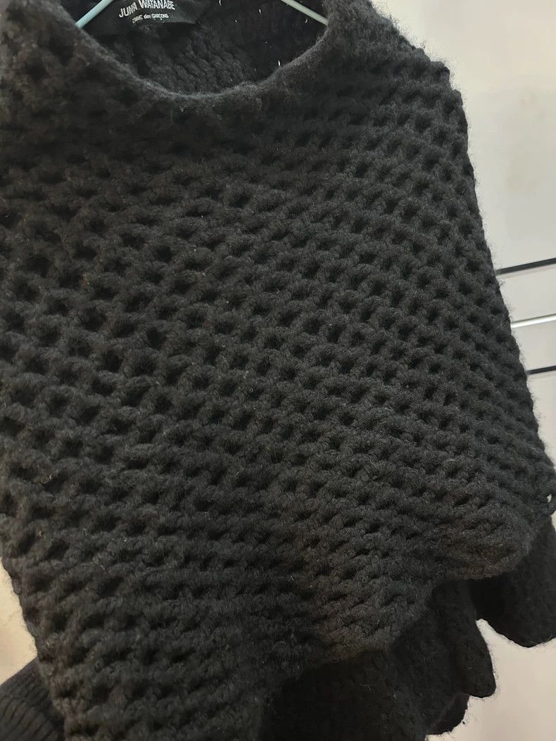 Comme des Garcons Comme Des Garcons Wool knitted cape shawl 2503-Nextarrow Size S / US 4 / IT 40 - 3 Thumbnail