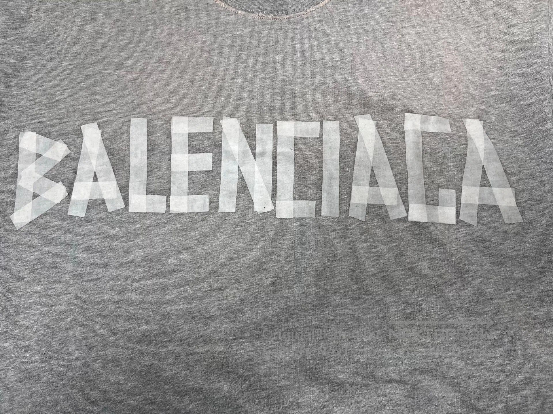 Balenciaga Balenciaga Logo Print Crewneck T-shirt. Size US XS / EU 42 / 0 - 3 Thumbnail