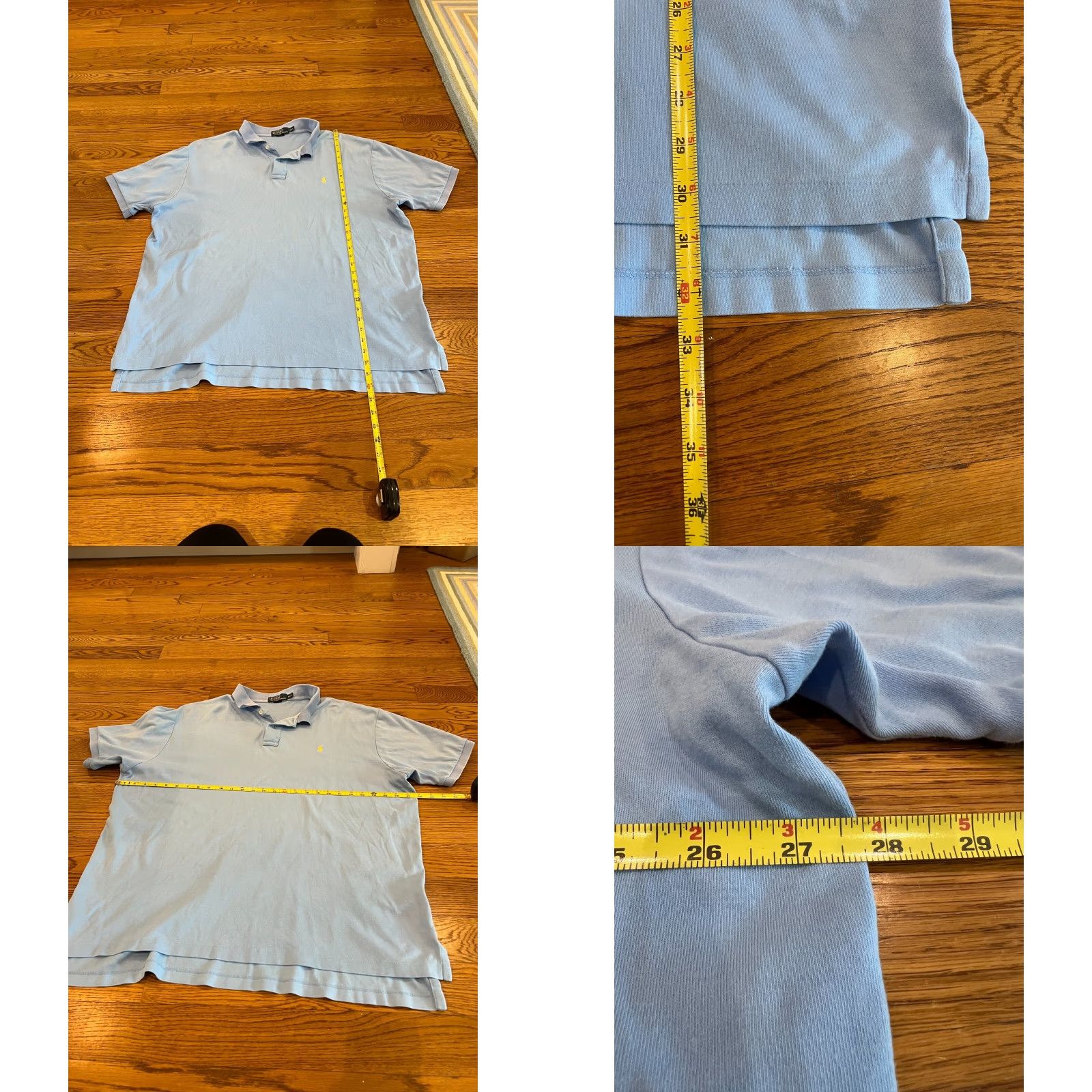 Polo Ralph Lauren Polo Ralph Lauren Shirt Mens XXL Embroidered Logo Light Blue Preppy Classic Size US XXL / EU 58 / 5 - 8 Thumbnail