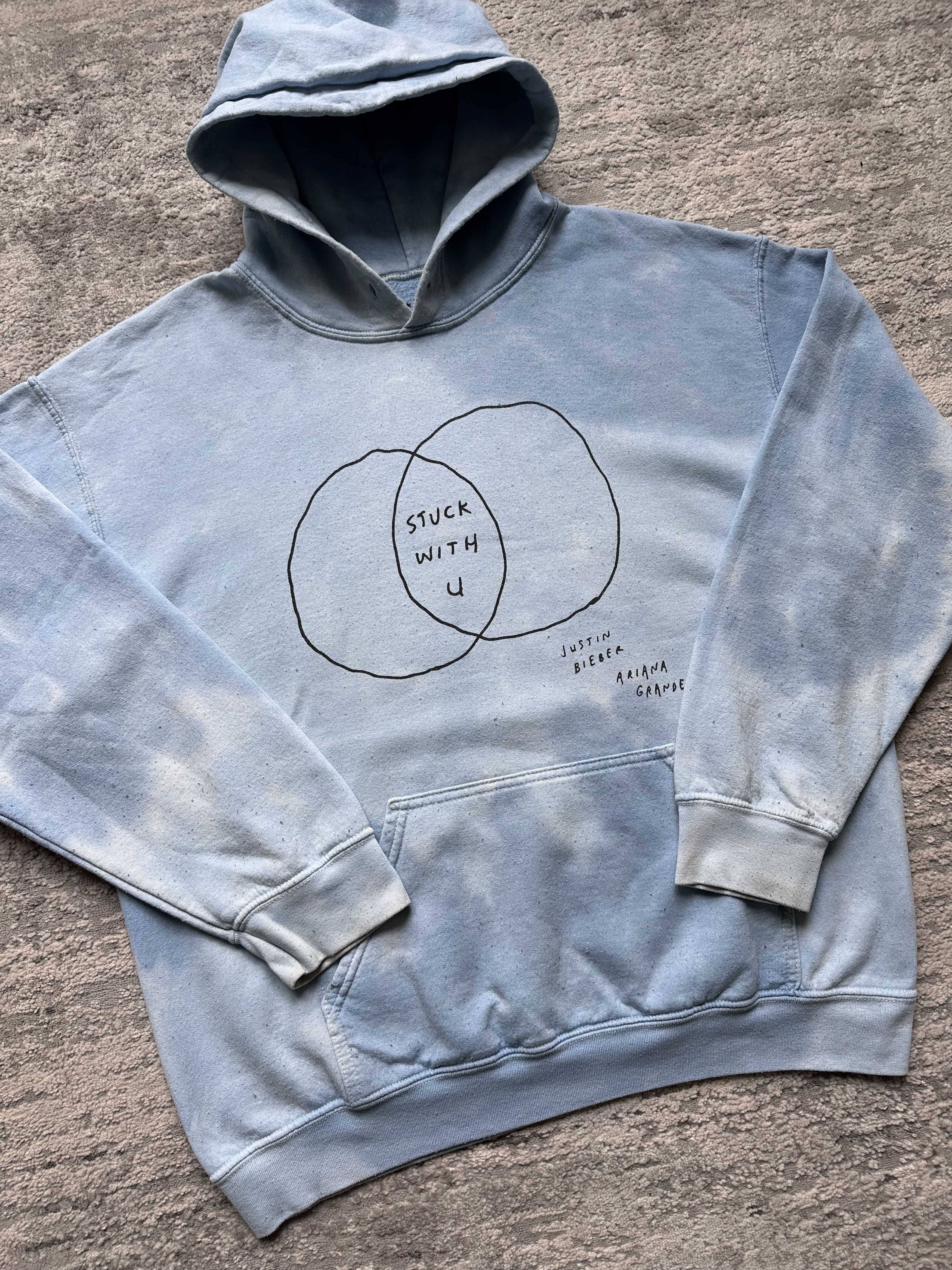 Justin Bieber Stuck with u Justin Bieber Ariana Grande hoodie Size US L / EU 52-54 / 3 - 2 Thumbnail