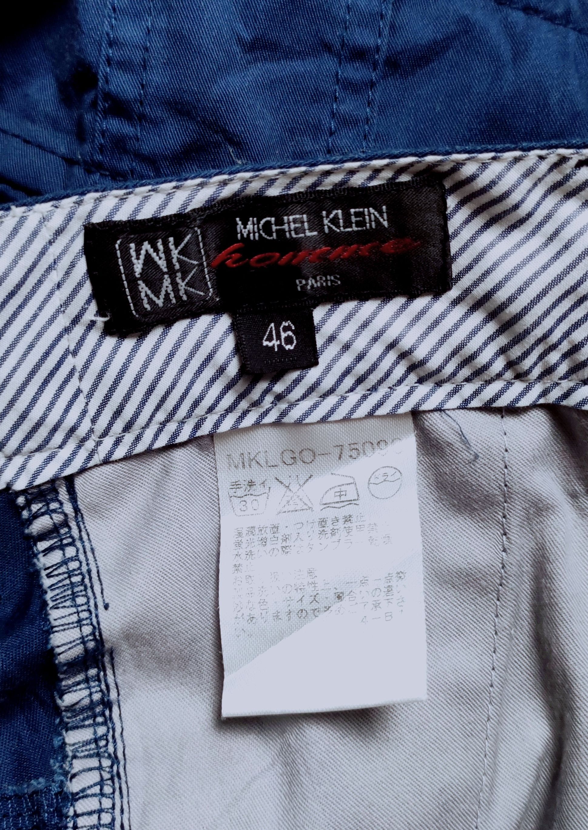 Japanese Brand Michel Klein Punk Inspired Multipocket Cargo 3/4 Pants Size US 31 - 5 Thumbnail