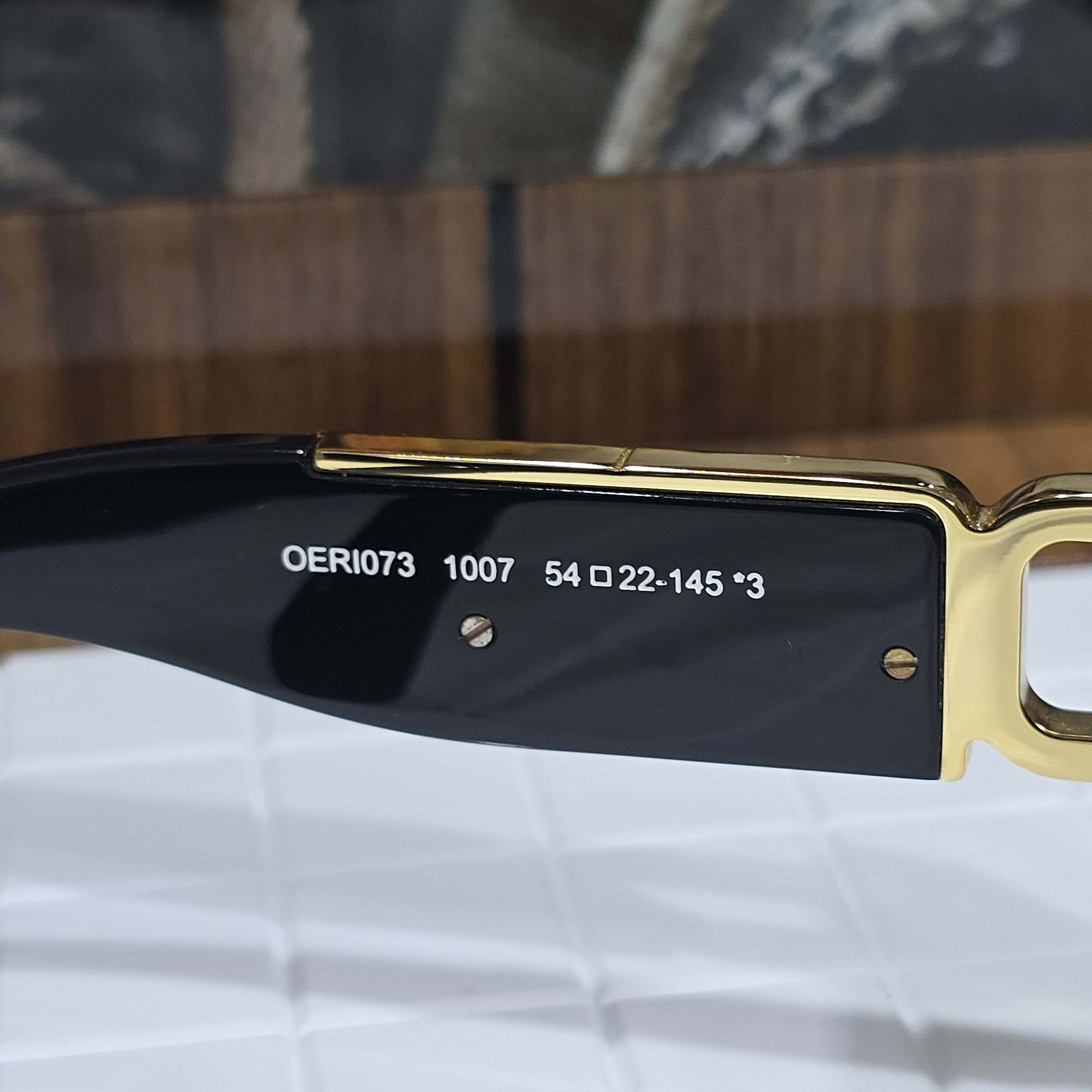 Off-White OFF WHITE Boston Rectangular Frame Sunglasses BLACK Size ONE SIZE - 5 Thumbnail