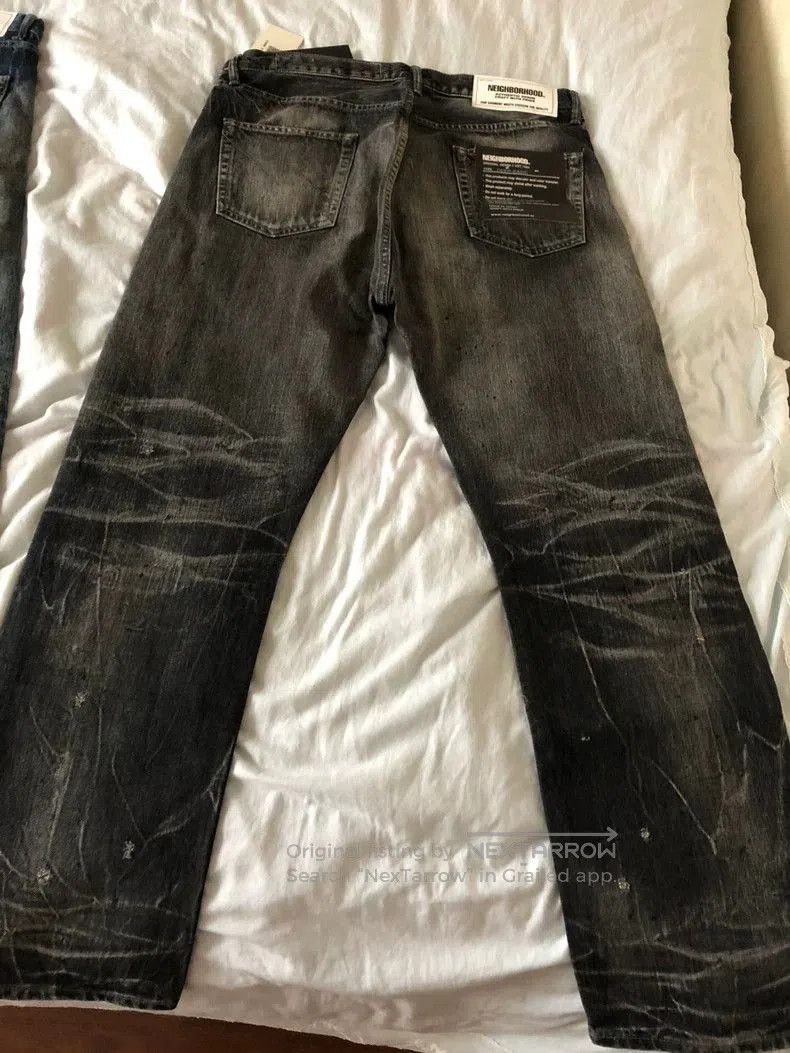 Neighborhood NEIGHBORHOOD Bullet 20SS Denim Jeans. Size US 42 / EU 58 - 3 Thumbnail
