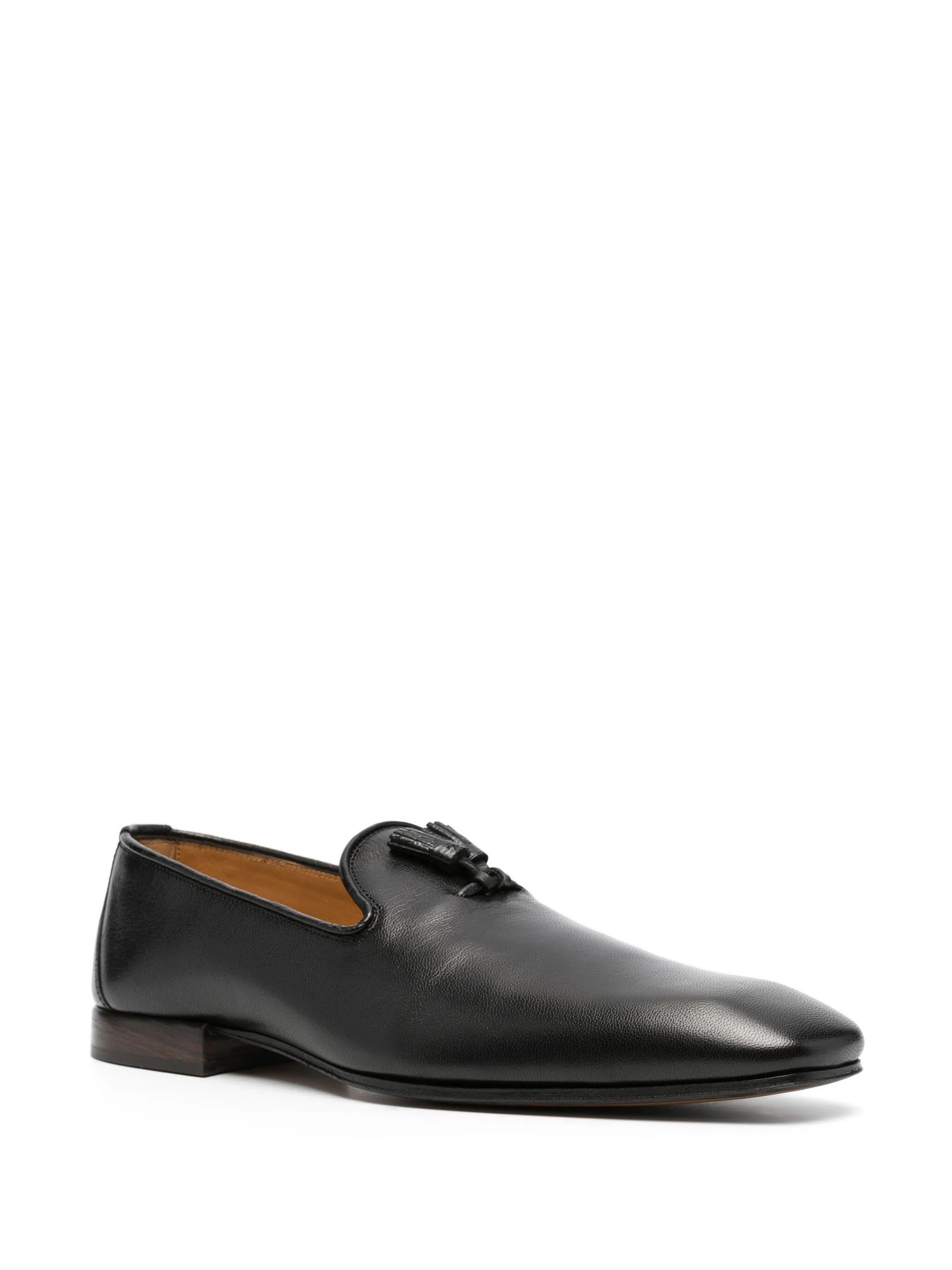 Tom Ford o1w1db10225 J1442 Bailey Tassel Loafers in Black Size US 8 / EU 41 - 2 Thumbnail