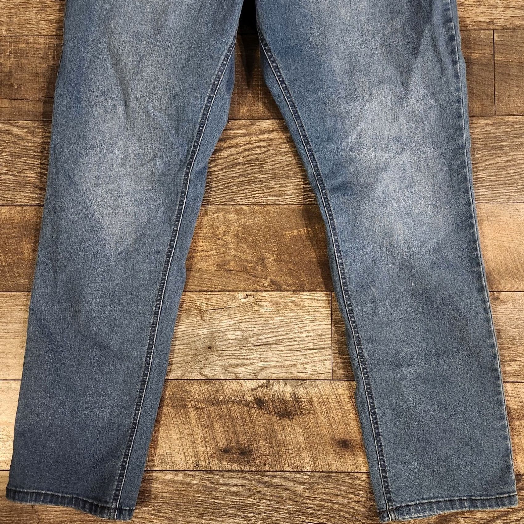 Buffalo David Bitton Buffalo David Bitton Jeans Mens 40 x 32 Axel-X Slim Stretch Blue Denim Jeans Slim Men Size US 40 / EU 56 - 2 Thumbnail