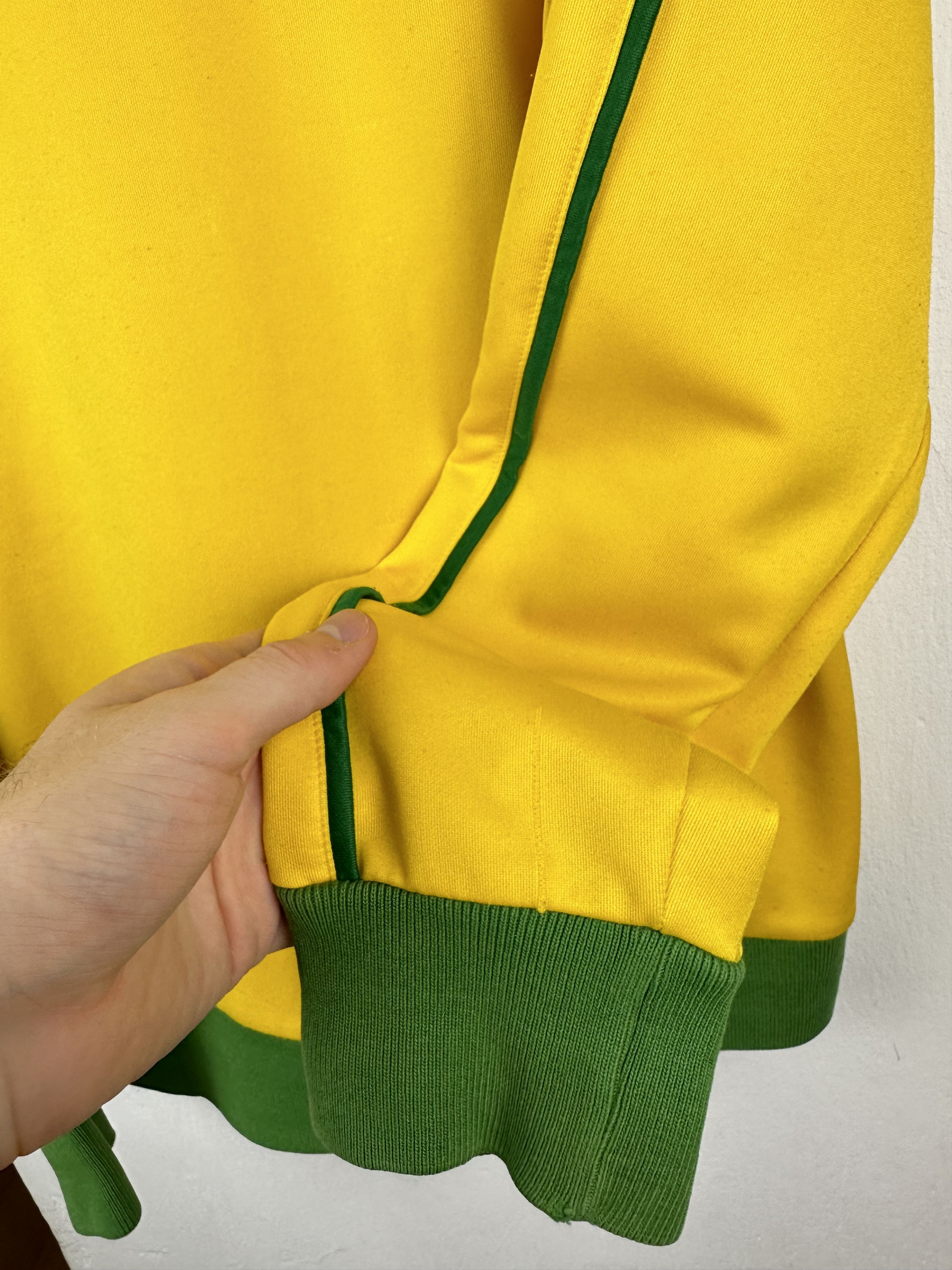 Nike × Vintage Vintage Nike Brazil Jacket Track Top Soccer Rare Size US M / EU 48-50 / 2 - 16 Thumbnail