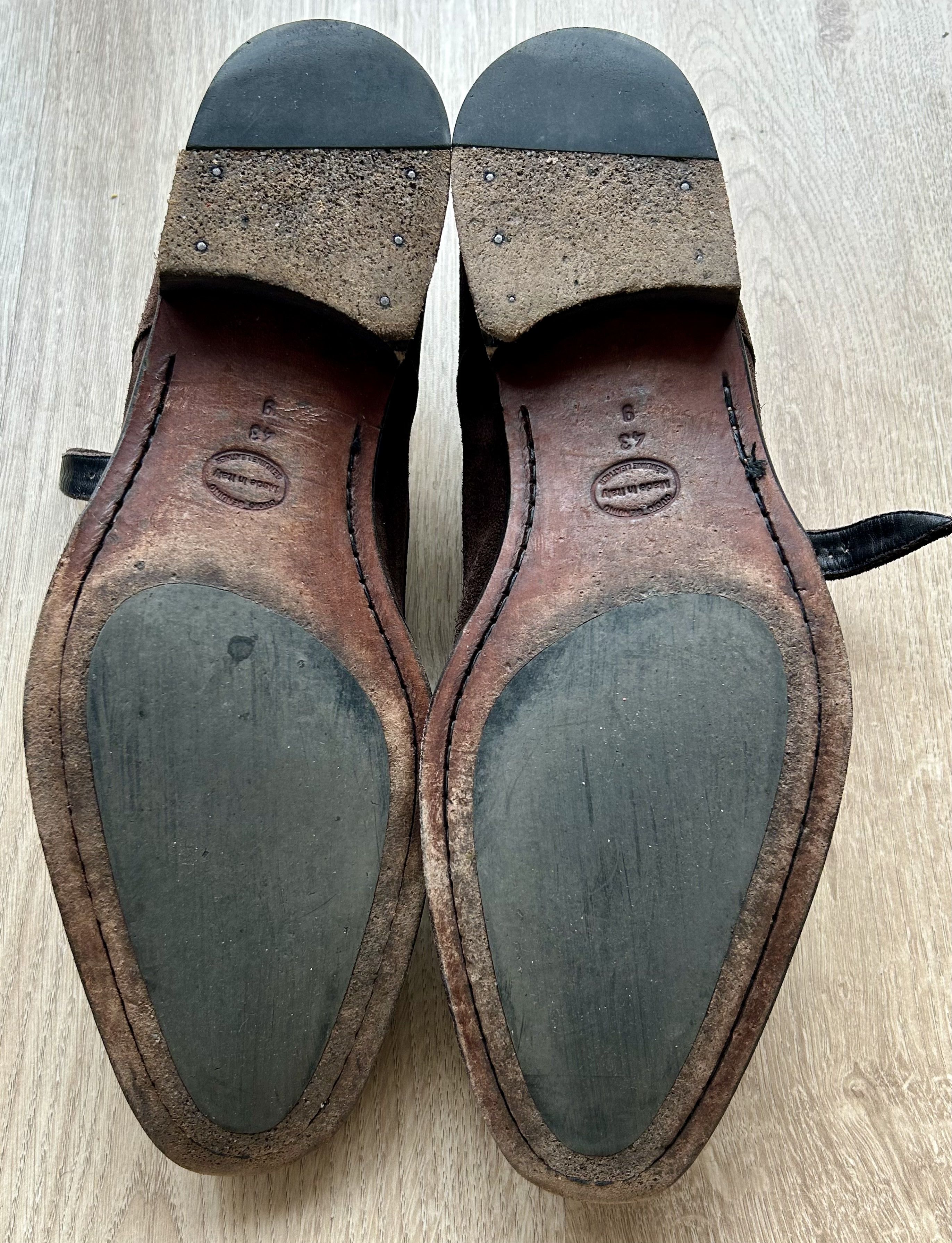 Suitsupply ‼️🔥DOUBLE STRAP SUEDE MONKS❤️👍🔥 Size US 10 / EU 43 - 4 Thumbnail
