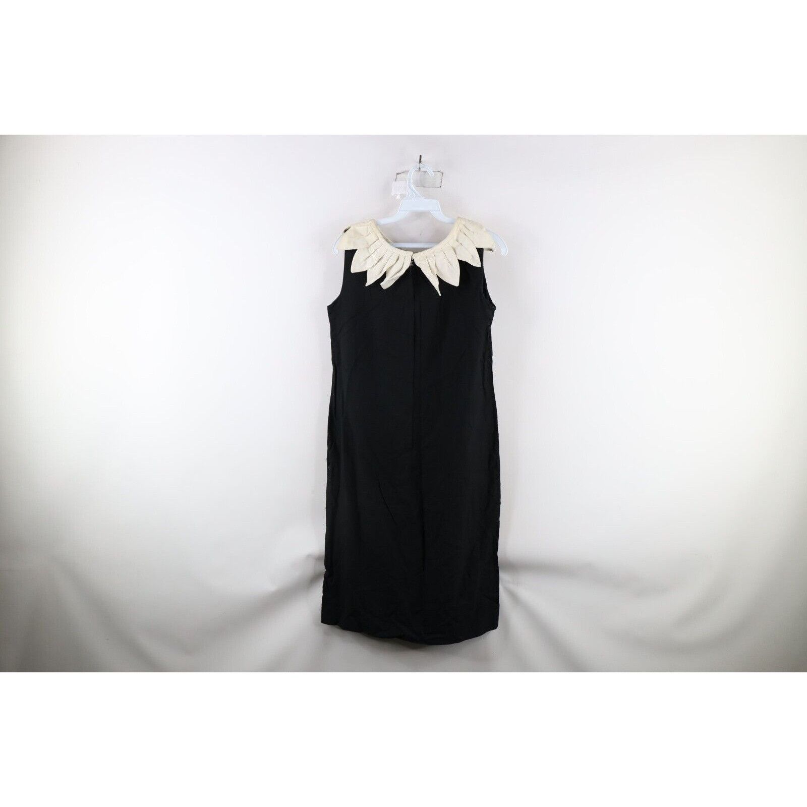 Vintage Vintage 50s 60s Rockabilly Distressed Rayon Gabardine Dress Size M / US 6-8 / IT 42-44 - 11 Thumbnail