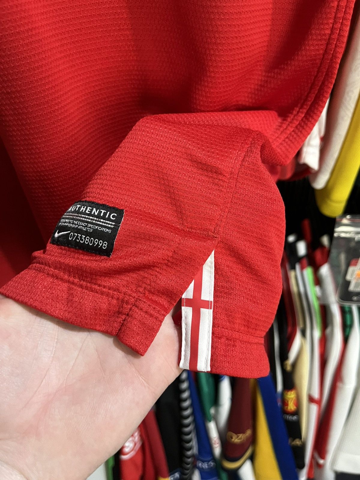 Nike Nike England 2013 Away Soccer Jersey 150th Size US S / EU 44-46 / 1 - 7 Thumbnail