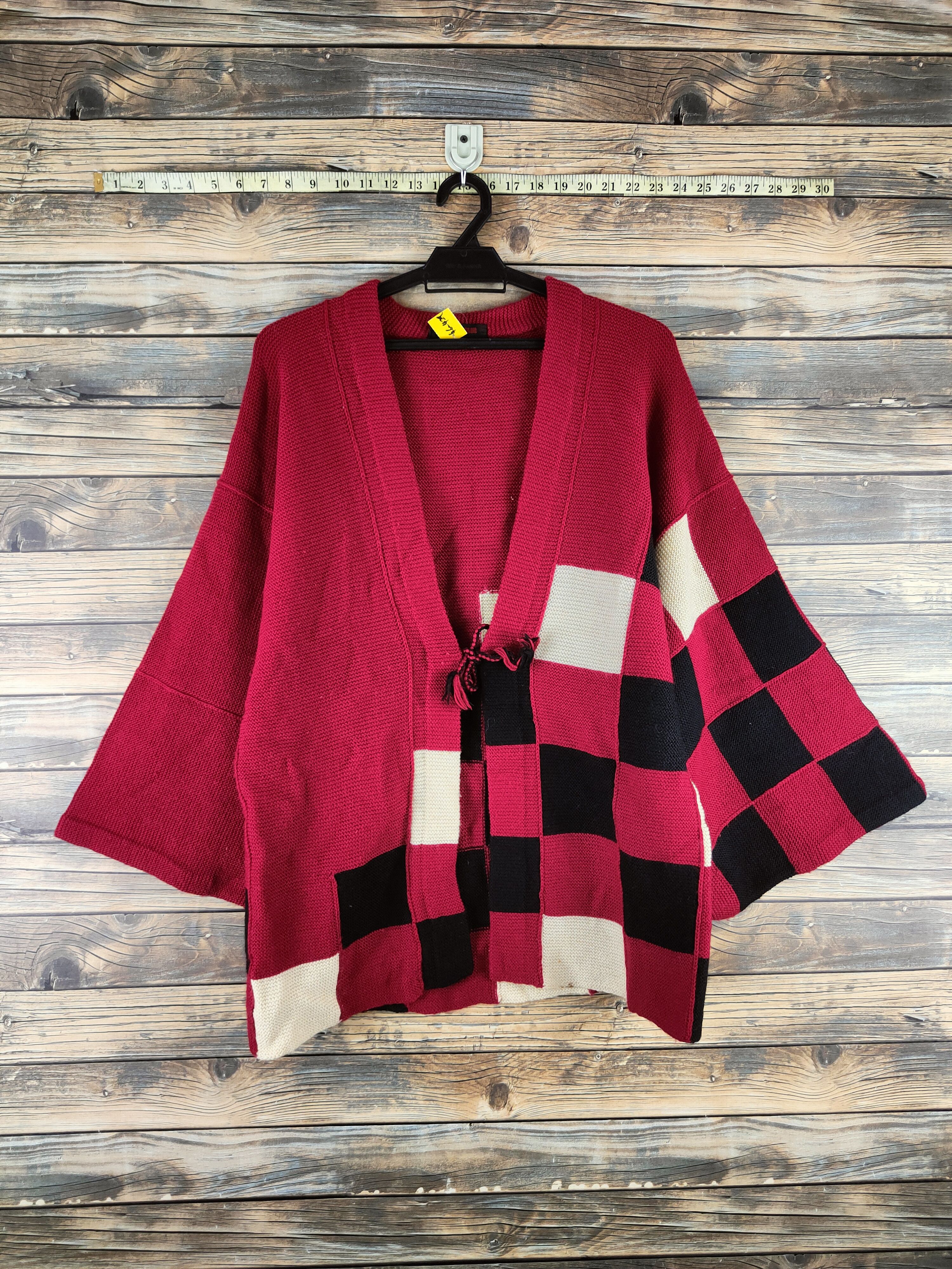Japanese Brand DL Japanese Brand Red Kimonos #46-429 Size US M / EU 48-50 / 2 - 1 Thumbnail
