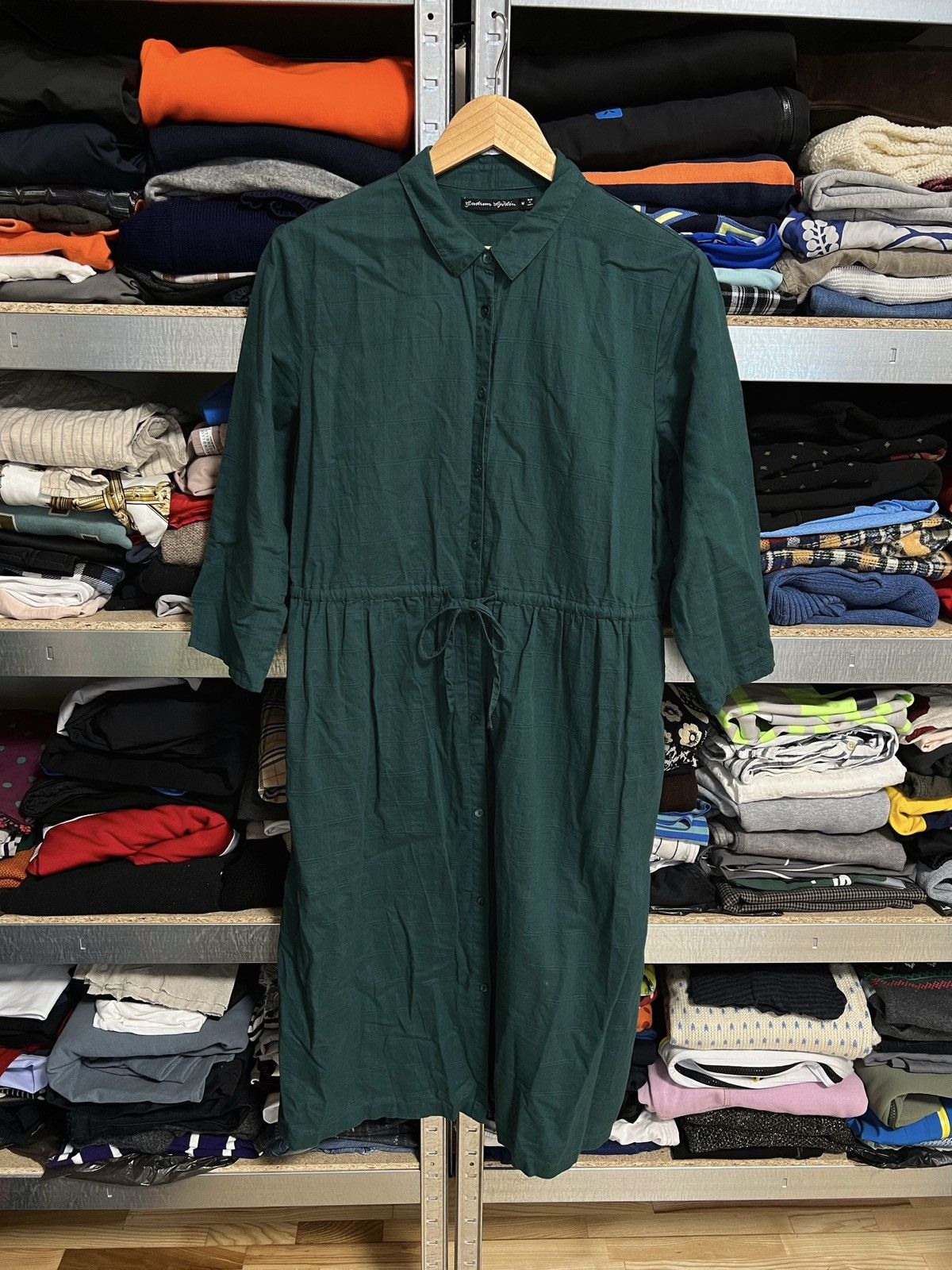 Designer × Vintage Gudrun Sjoden Long Sleeve Button Maxi Dress Women’s Sjöden M Size M / US 6-8 / IT 42-44 - 1 Thumbnail