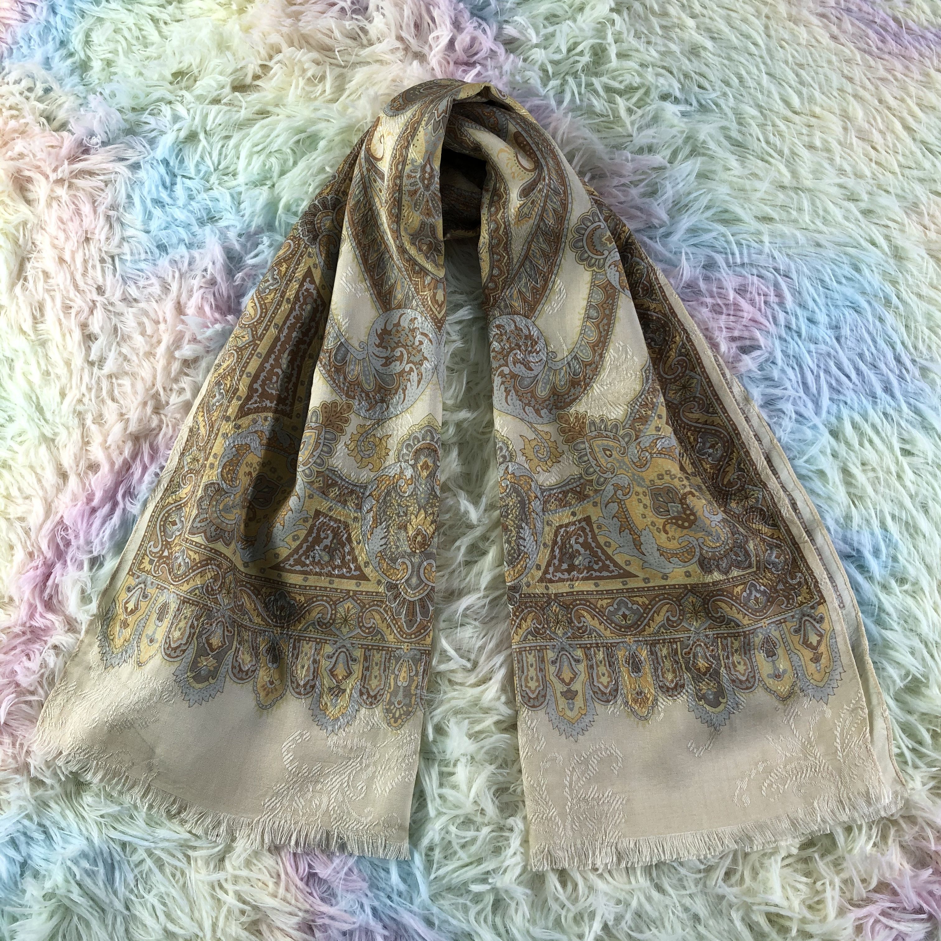 Vintage Topkapi Scarf / Muffler / Neckwear - KM475 Size ONE SIZE - 1 Thumbnail