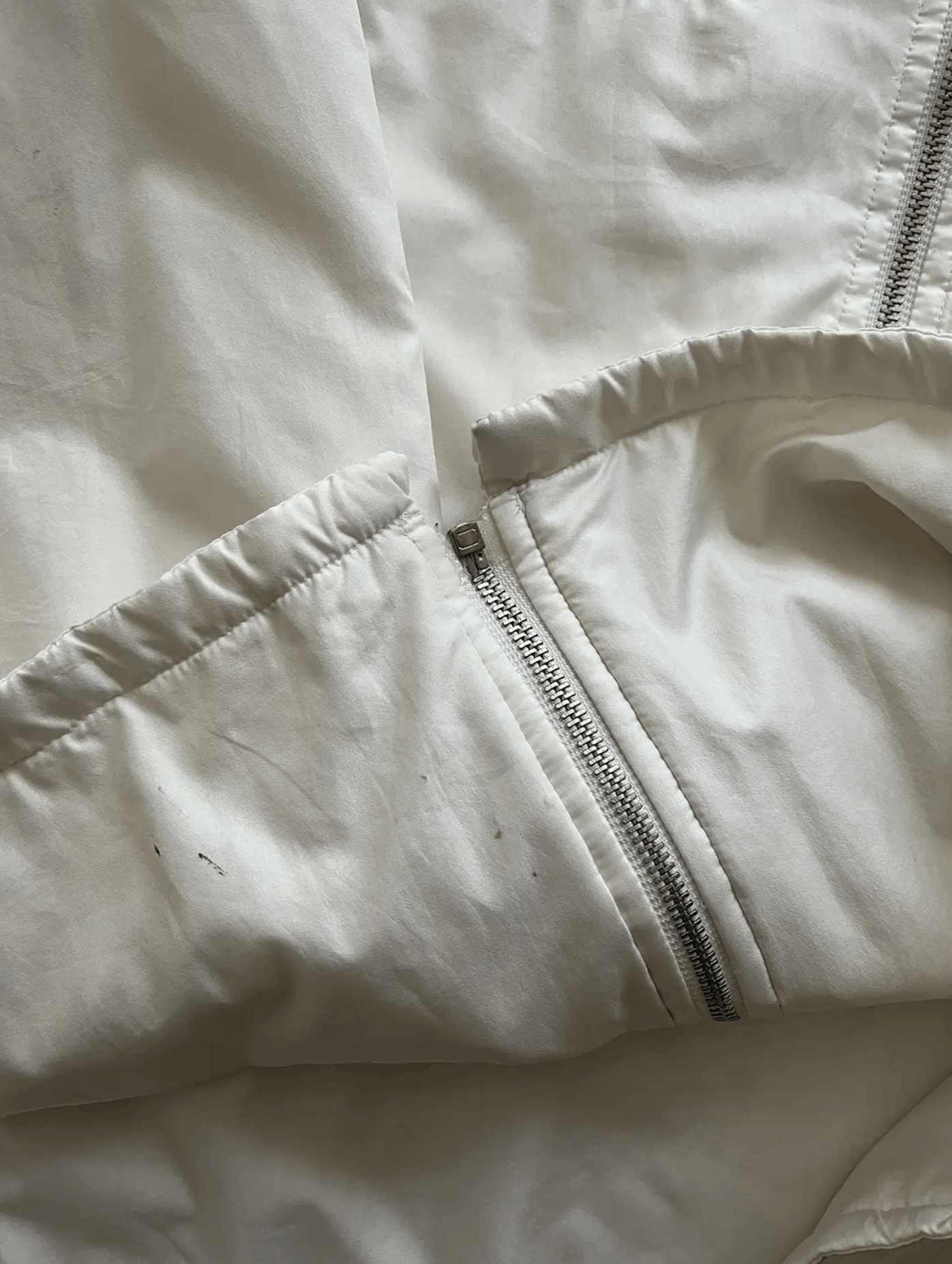Helmut Lang Vintage Archive 1997 Helmut Lang Cream Light Hooded Jacket Size US M / EU 48-50 / 2 - 8 Thumbnail