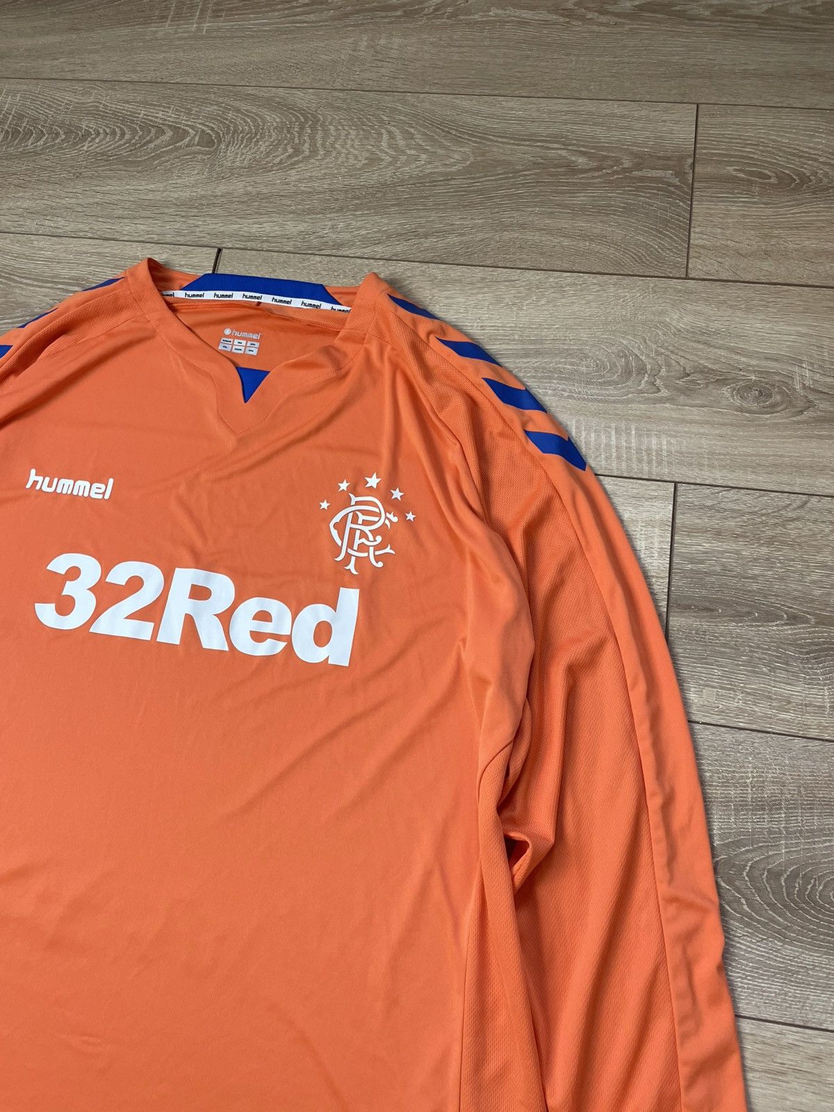Hummel Rangers 2018 - 2019 Third football Hummel Long sleeve jersey Size US XXL / EU 58 / 5 - 2 Thumbnail