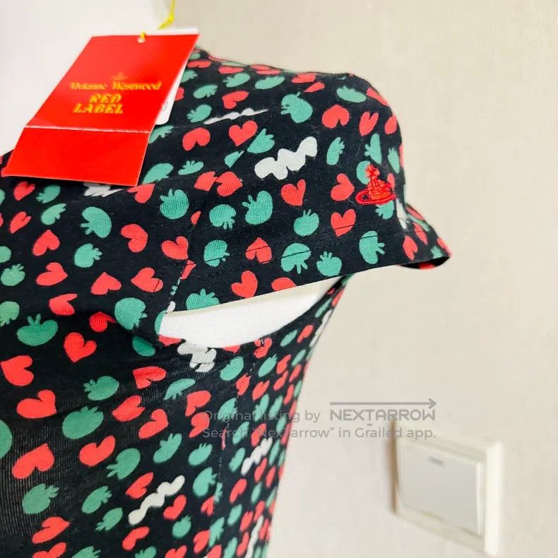 Vivienne Westwood Vivienne Westwood Apple Heart Embroidered Planet Elastic S Size M / US 6-8 / IT 42-44 - 5 Thumbnail