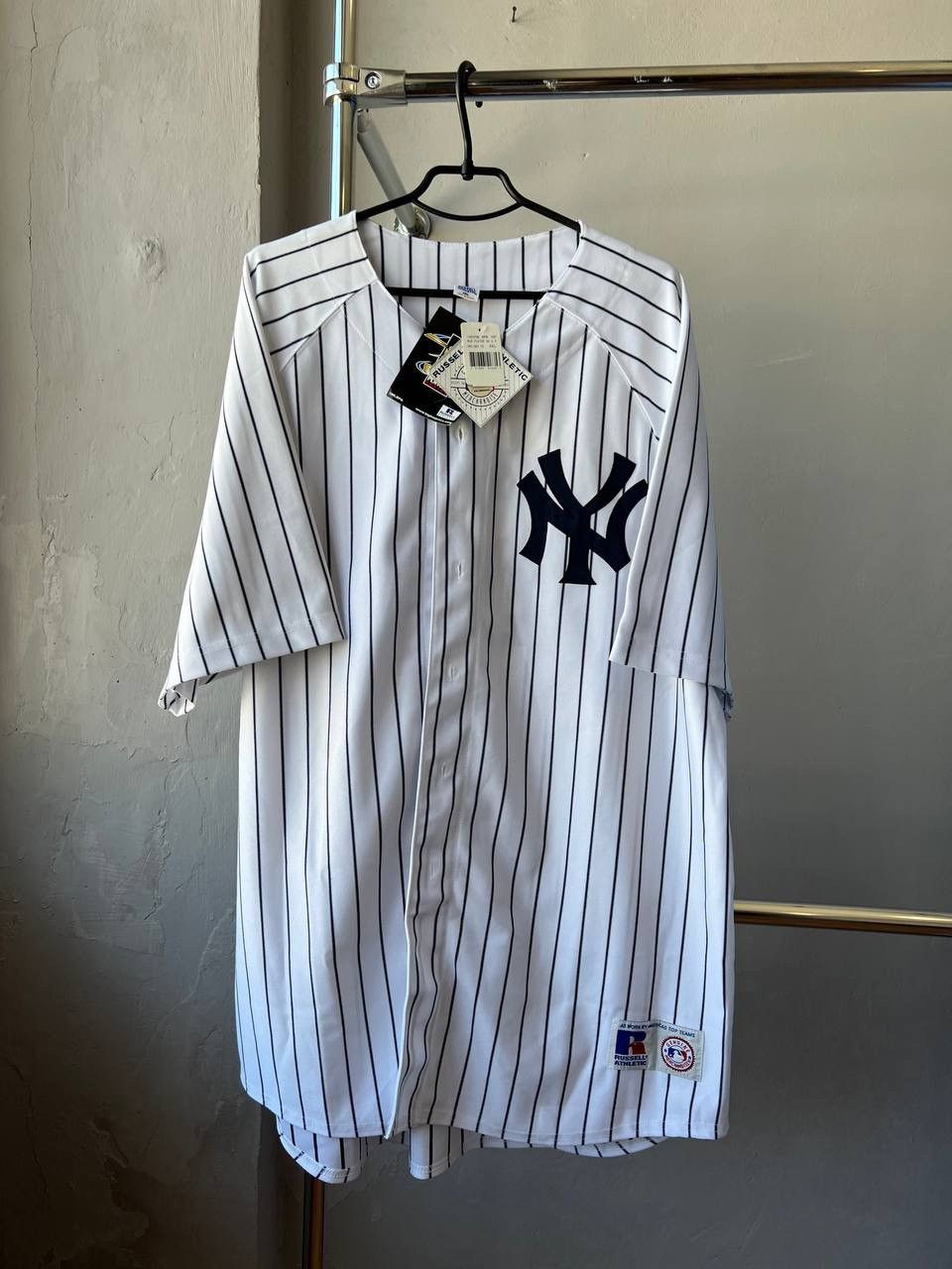 Vintage NEW! RUSSEL NEW YORK YANKEES #55 MATSUI BASEBALL MLB SHIRT Size US XXL / EU 58 / 5 - 2 Thumbnail