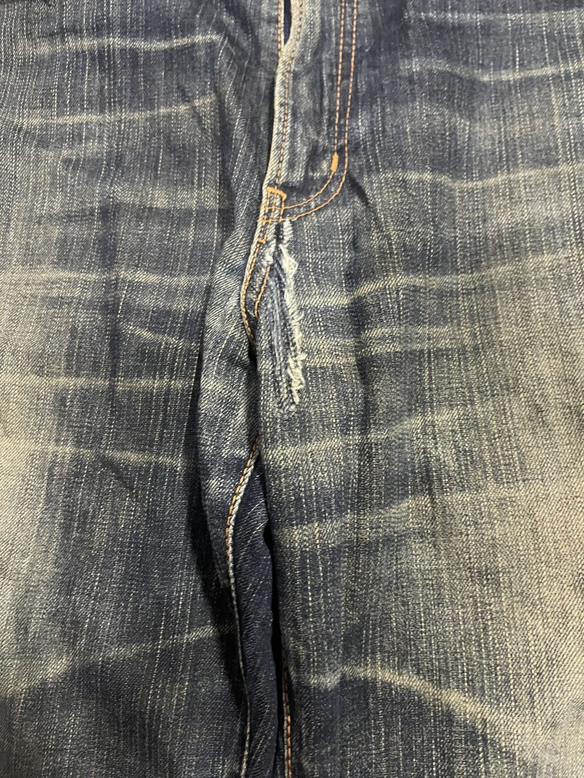 Edwin × Japanese Brand Edwin Distressed Jeans (14) Size US 38 / EU 54 - 15 Thumbnail