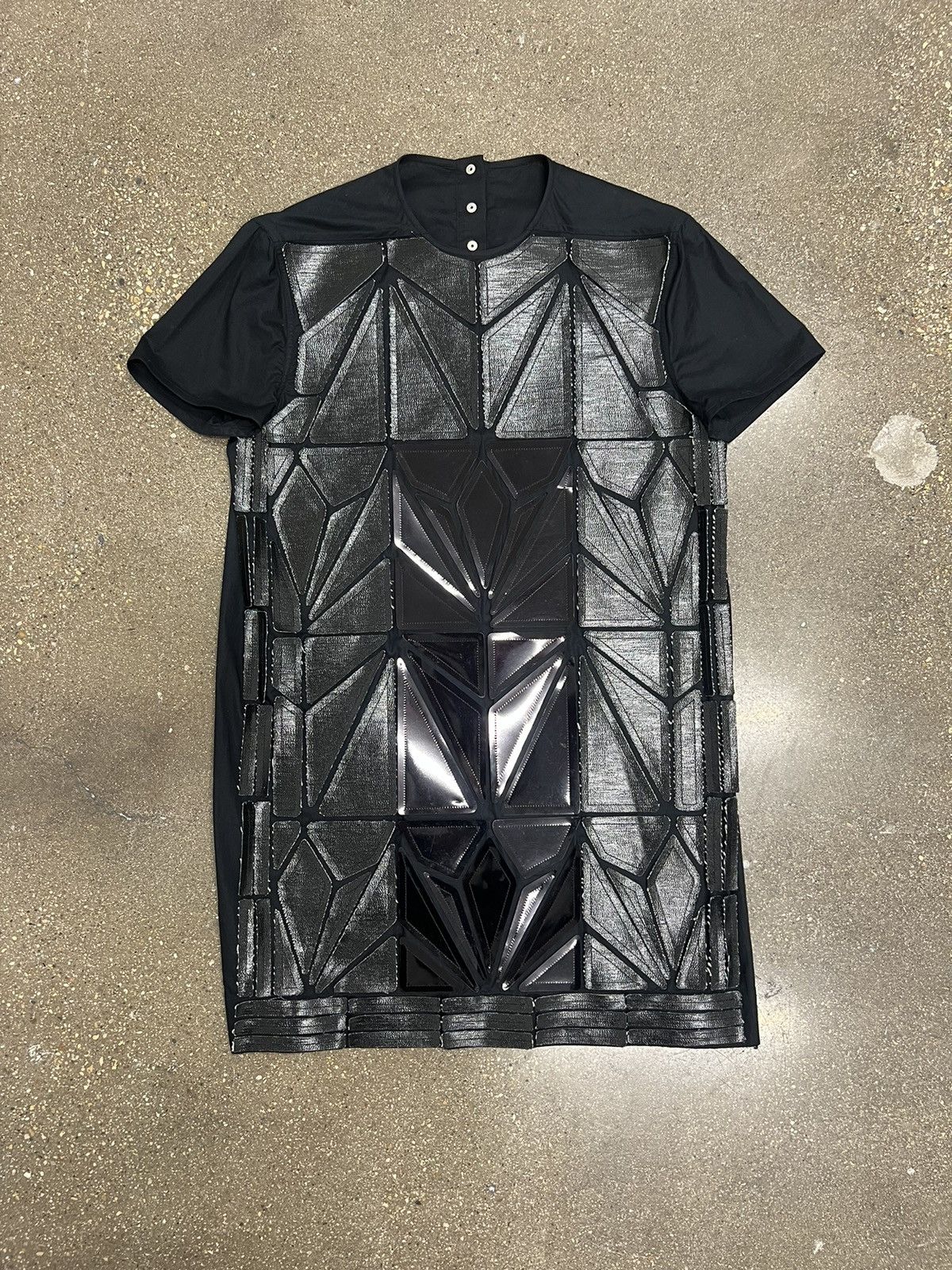 Rick Owens Mainline SS19 Babel Sequin Scale Armor