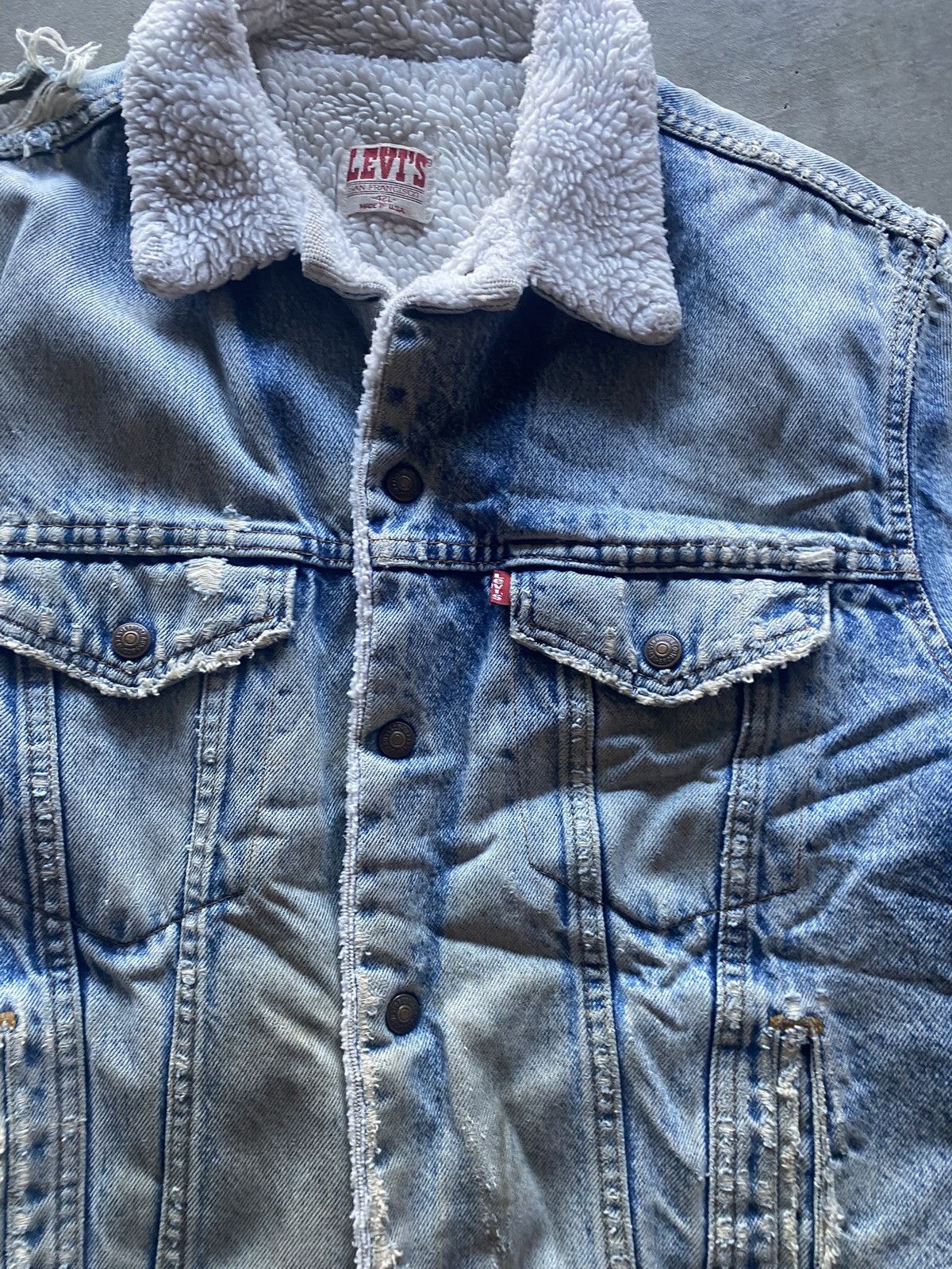 Levi's Levis Denim Vintage Jacket Size US L / EU 52-54 / 3 - 4 Thumbnail