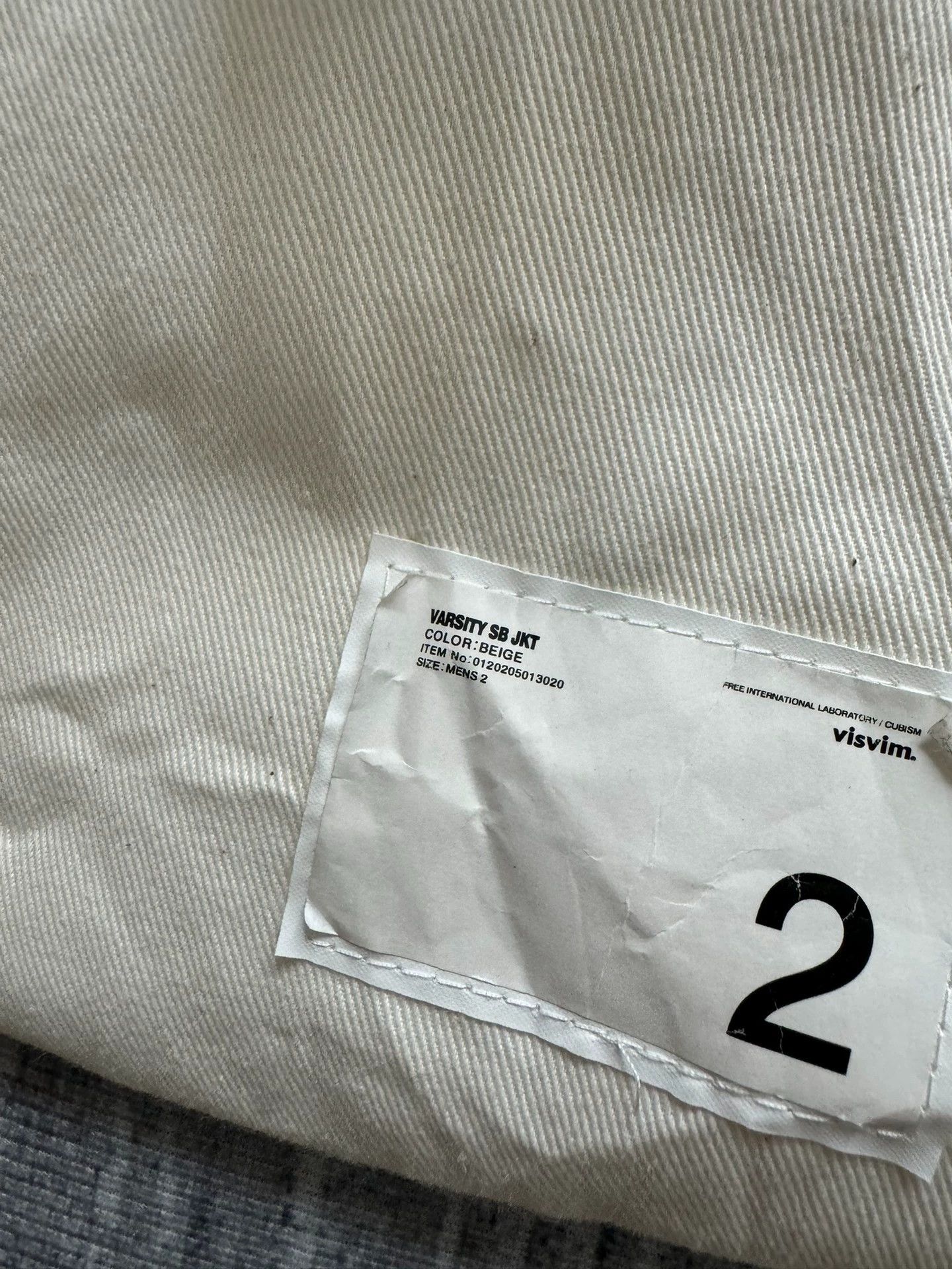 Visvim VISVIM 20AW VARSITY SB Jacket beige 2 Size US M / EU 48-50 / 2 - 4 Thumbnail