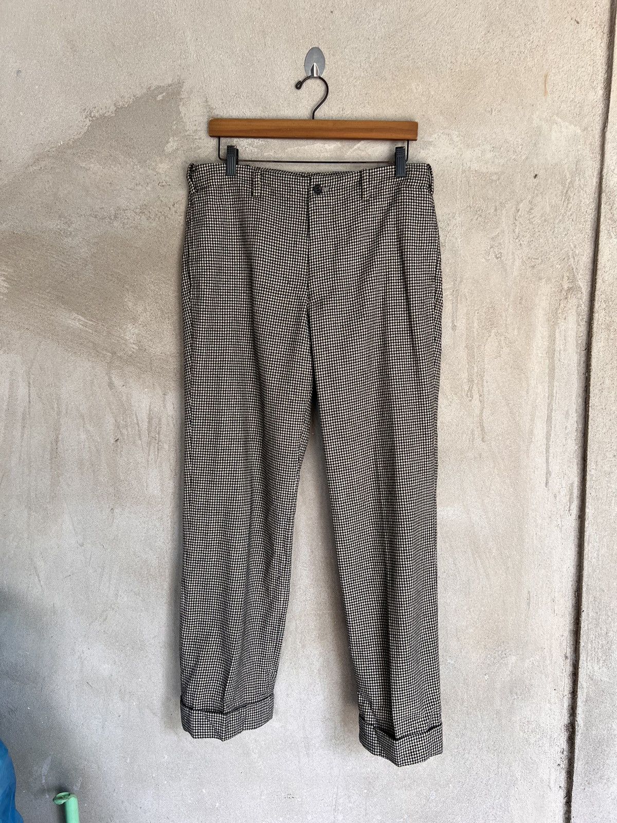 Paul Smith Paul Smith Plaid Tartan Wool Pant Size US 33 - 2 Thumbnail