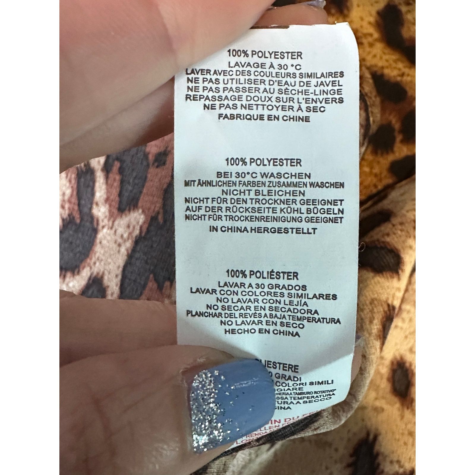 PrettyLittleThing PrettyLittleThing leopard print mini dress size 8 Size M / US 6-8 / IT 42-44 - 5 Thumbnail
