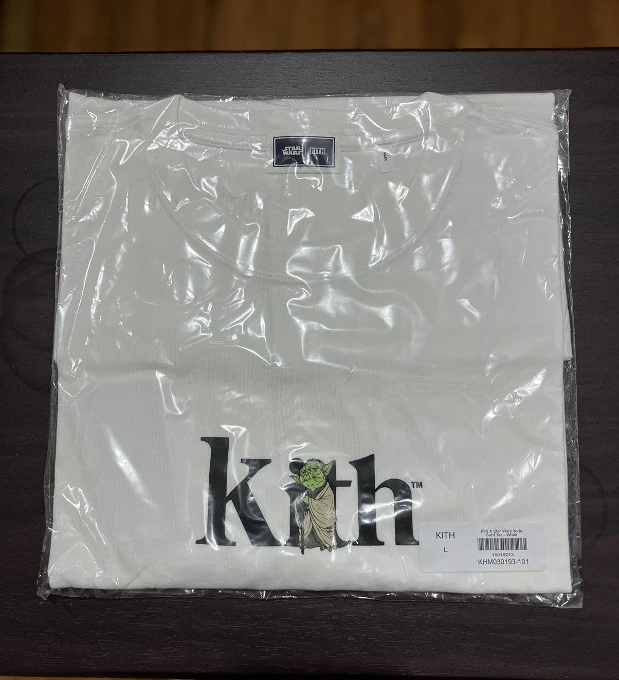 KITH X STAR WARS Yoda Serif Tee Size Large