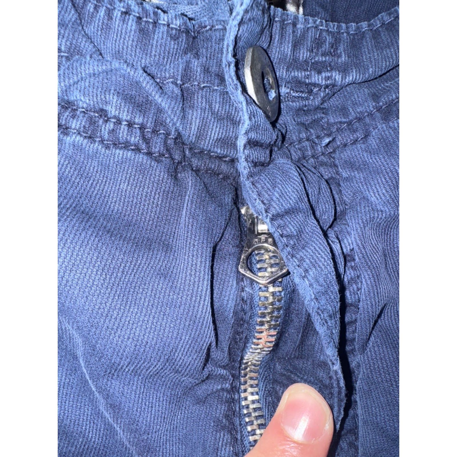 Vintage Paperbacks Cargo Shorts Men’s 36 Navy Blue Outdoor Pockets 12 Inseam Cargo Men Navy Blue Outdoor 90s? Size US 36 / EU 52 - 5 Thumbnail