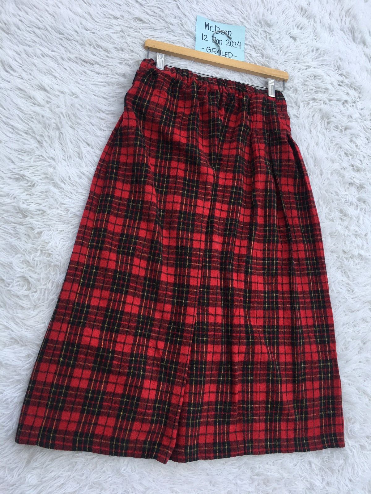 Japanese Brand Vintage Rare Punk Seditionaries Checkered Skirt Size 26" / US 2 / IT 38 - 12 Thumbnail