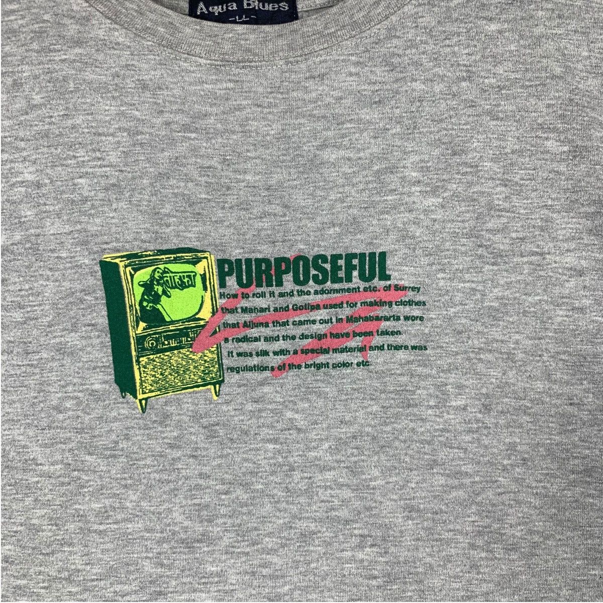 Vintage Vintage PURPOSEFUL MAHABHARATA SANSKRIT Tee Shirt Size US XL / EU 56 / 4 - 3 Thumbnail