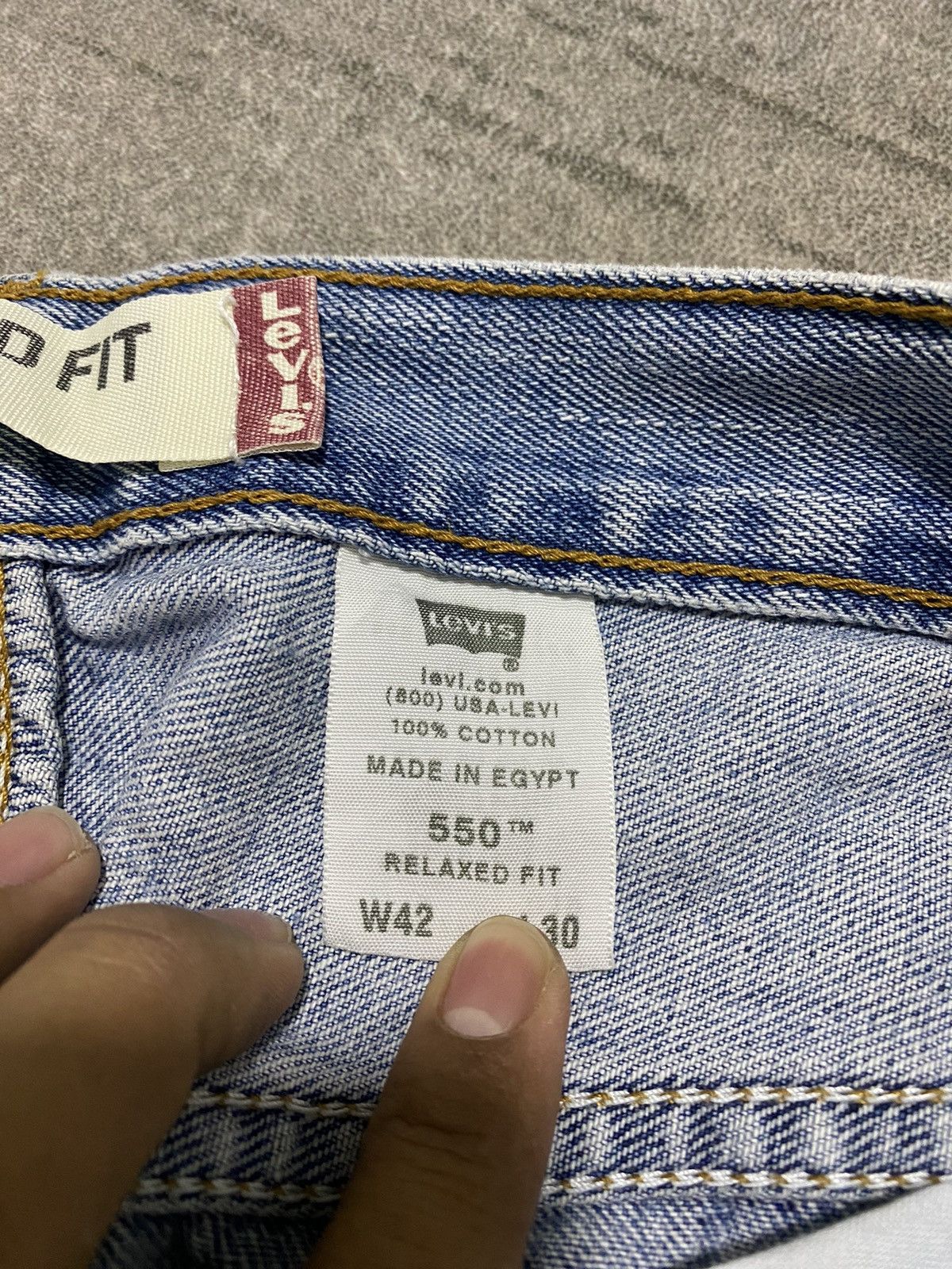 Levi's Levis 505 Relaxed Fit Bluewish colour 42x30 Size US 42 / EU 58 - 4 Thumbnail