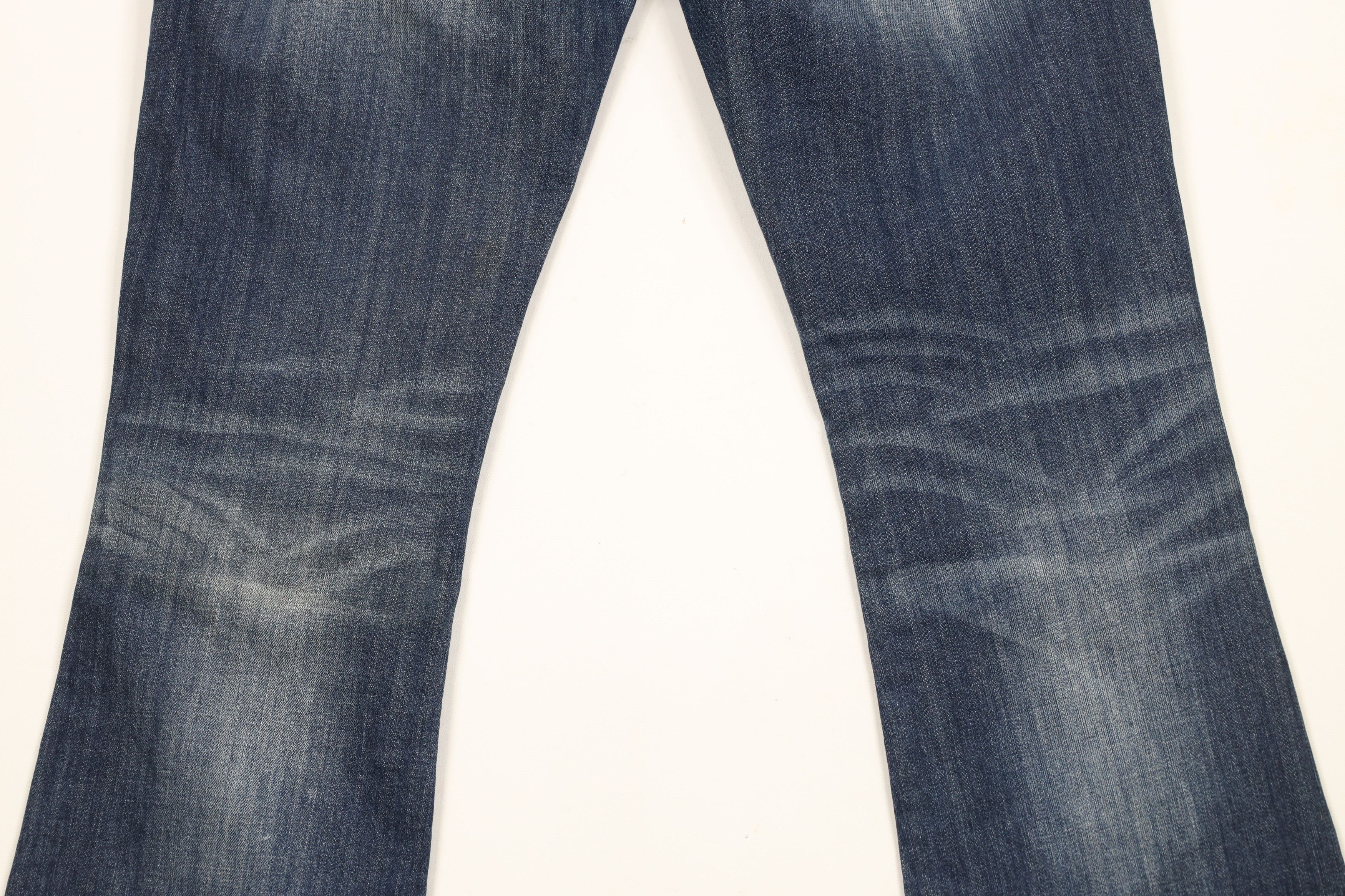 Miss Me × Vintage Miss Me Jeweled Wings Signature Rise Bootcut Denim Jeans Size 29" - 13 Thumbnail