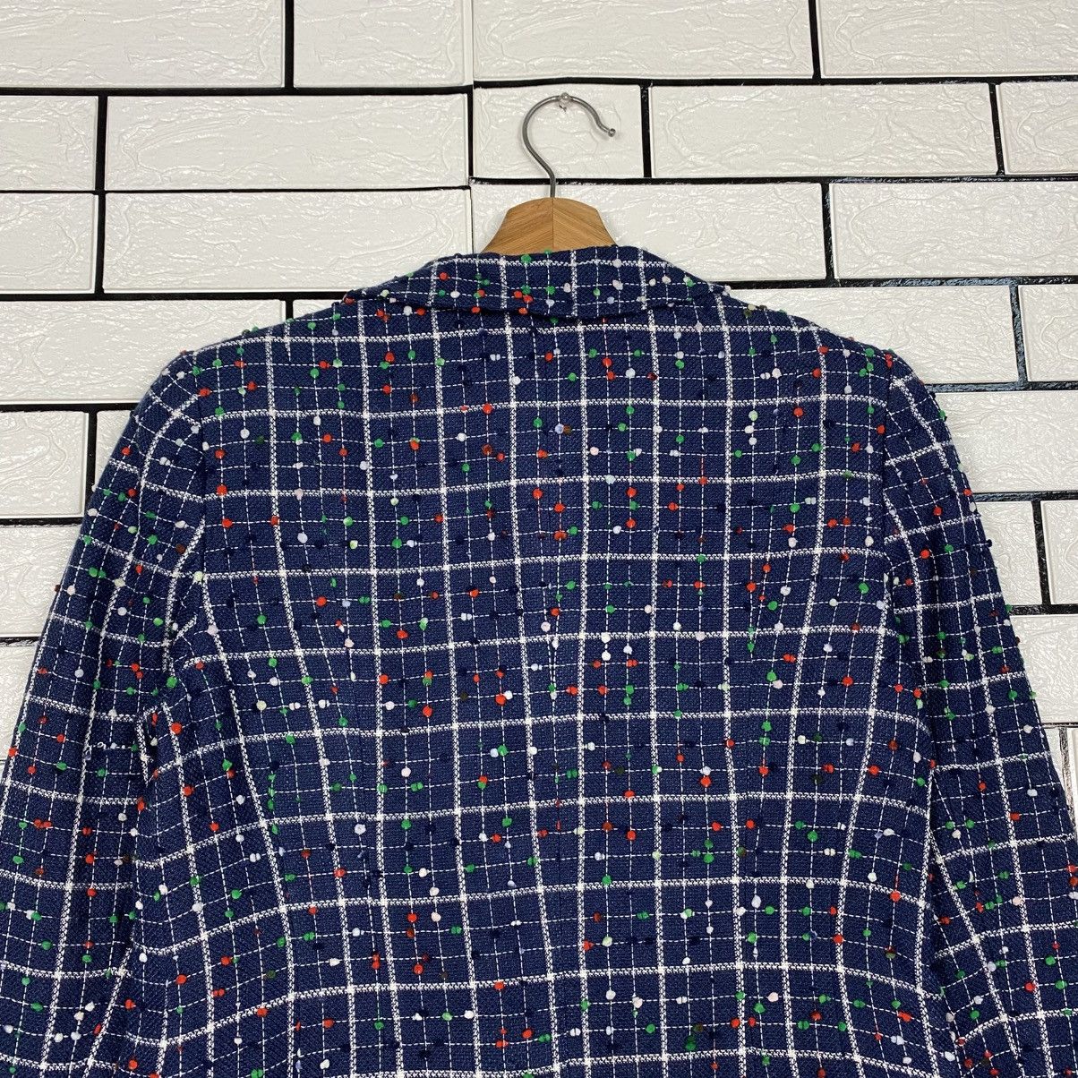 Pierre Cardin 📌Vintage Tweed Jacket Button Pierre Cardin Size M / US 6-8 / IT 42-44 - 10 Thumbnail
