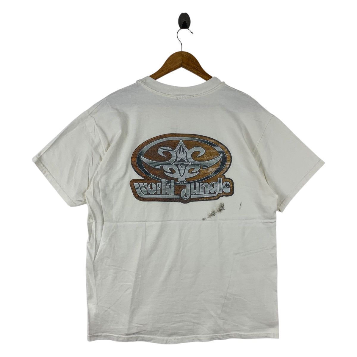 Other Vintage WORLD JUNGLE surfing surf tee big logo printed shirt Size US M / EU 48-50 / 2 - 1 Thumbnail