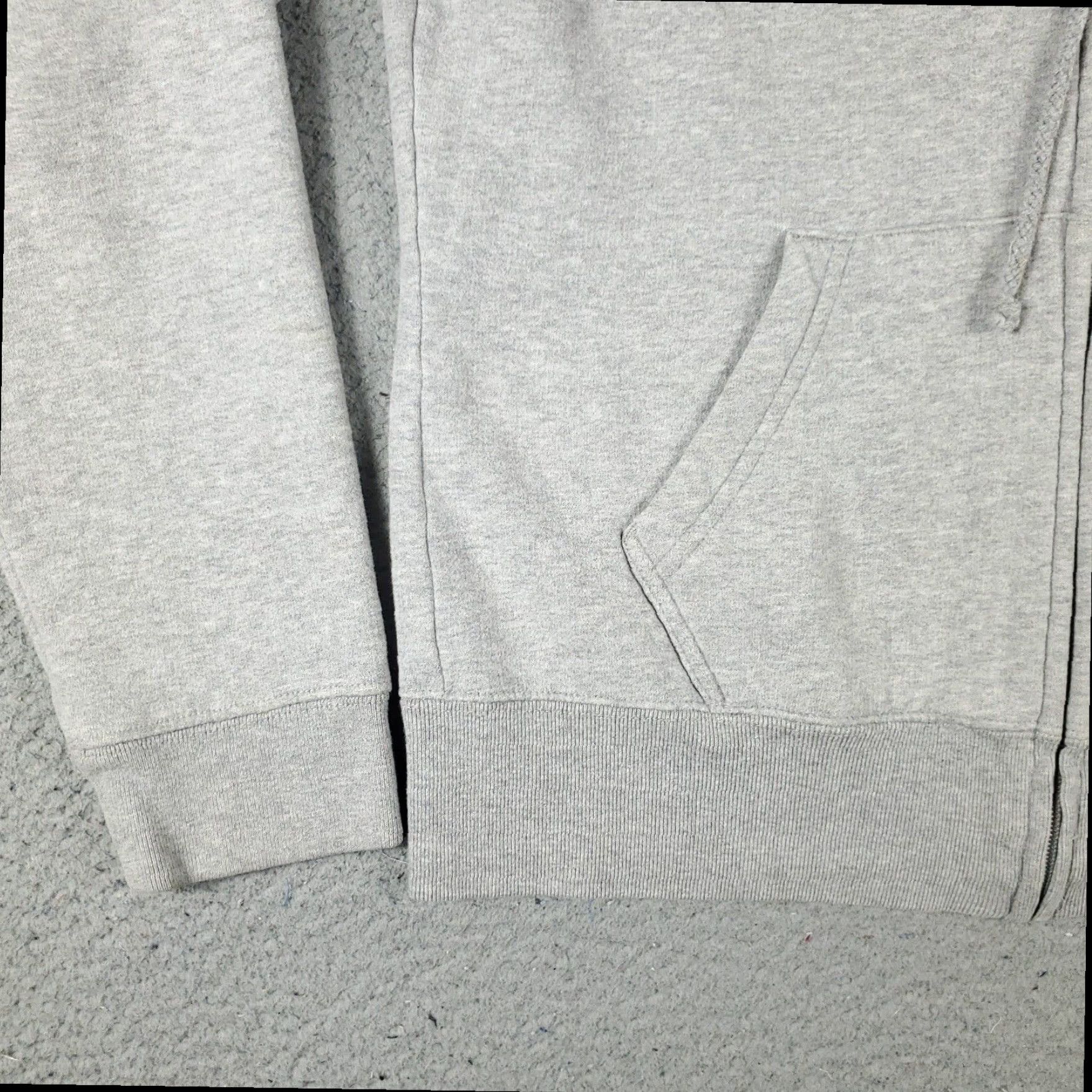 Tommy Hilfiger Tommy Hilfiger Womens Medium Gray Full Zip Hoodie Sweatshirt Size M / US 6-8 / IT 42-44 - 4 Thumbnail