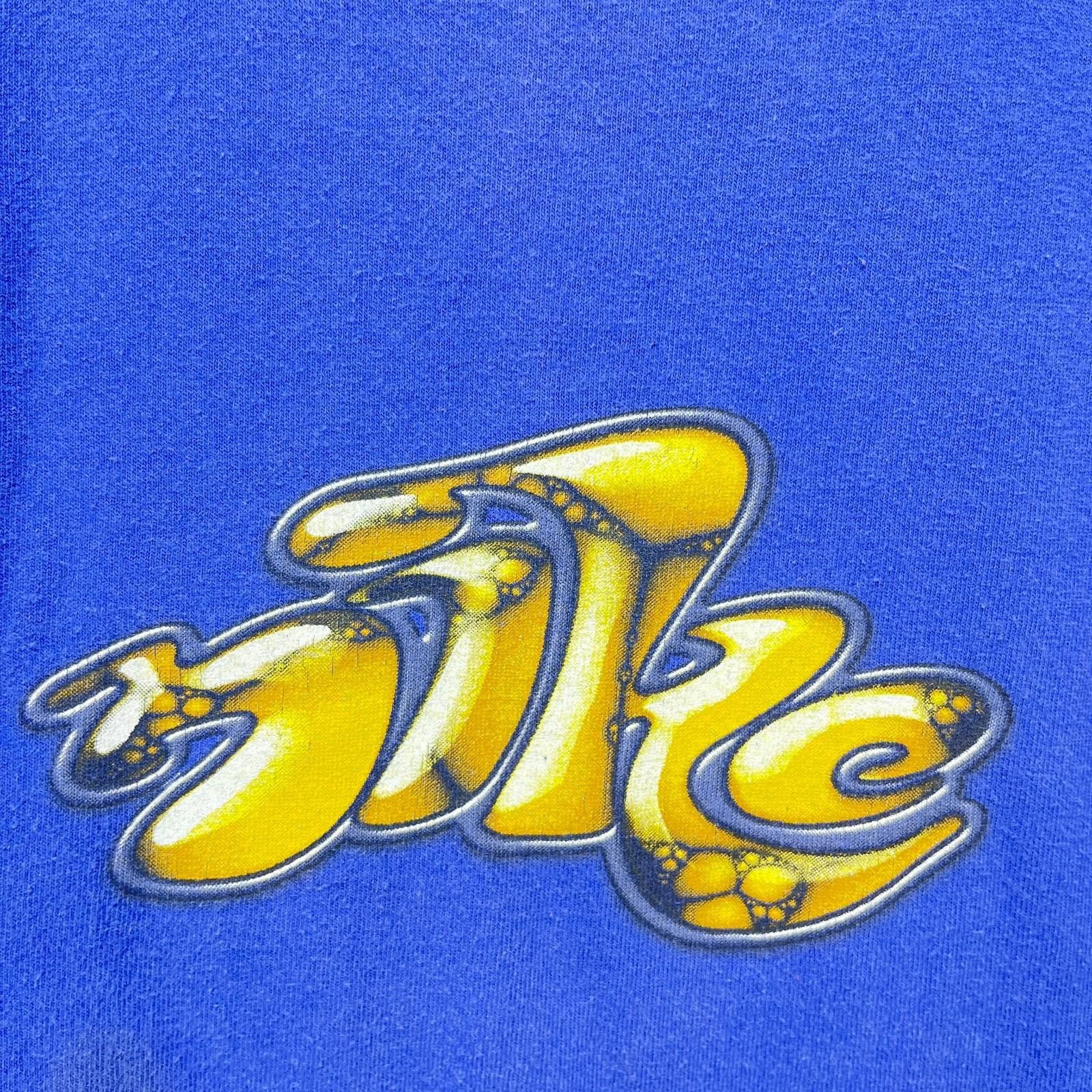 Nike Vintage Nike Bubble Letter Spellout Y2K T Shirt Medium Size US M / EU 48-50 / 2 - 3 Thumbnail