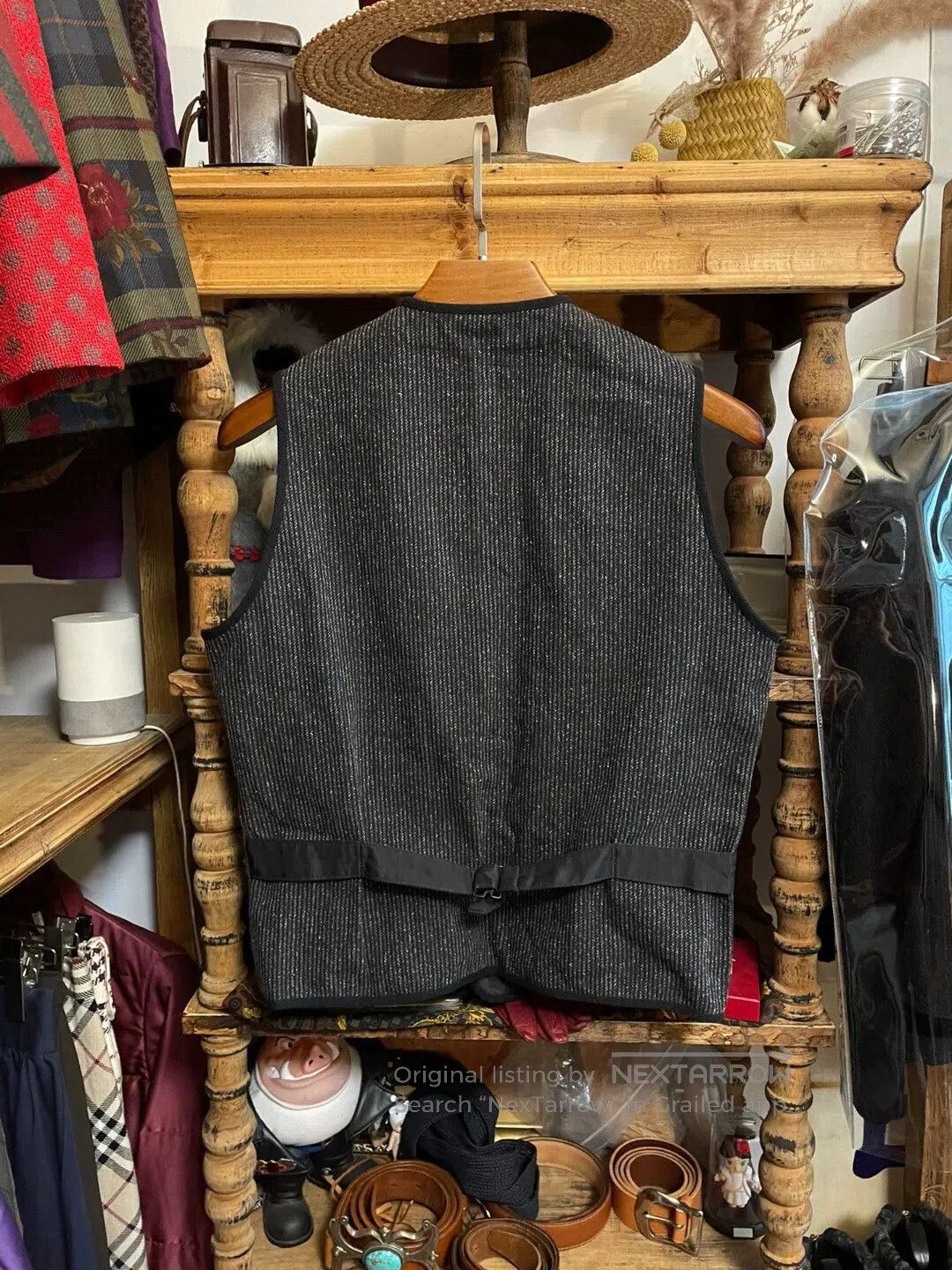 Jelado stylish gray BBJ vest with pockets. Size US M / EU 48-50 / 2 - 2 Thumbnail