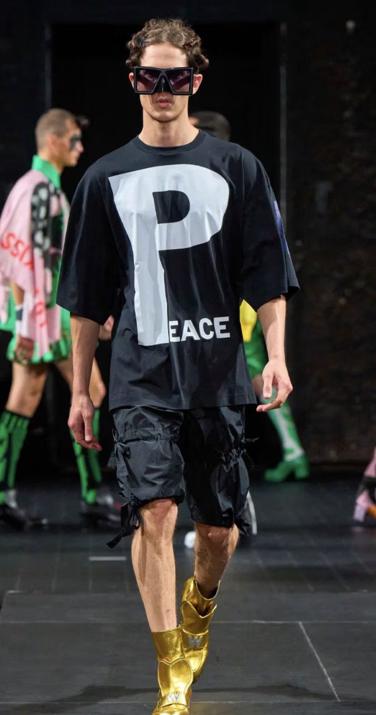 Walter Van Beirendonck Walter Van Beirendonck Peace oversized SS23 t-shirt Size US S / EU 44-46 / 1 - 4 Thumbnail