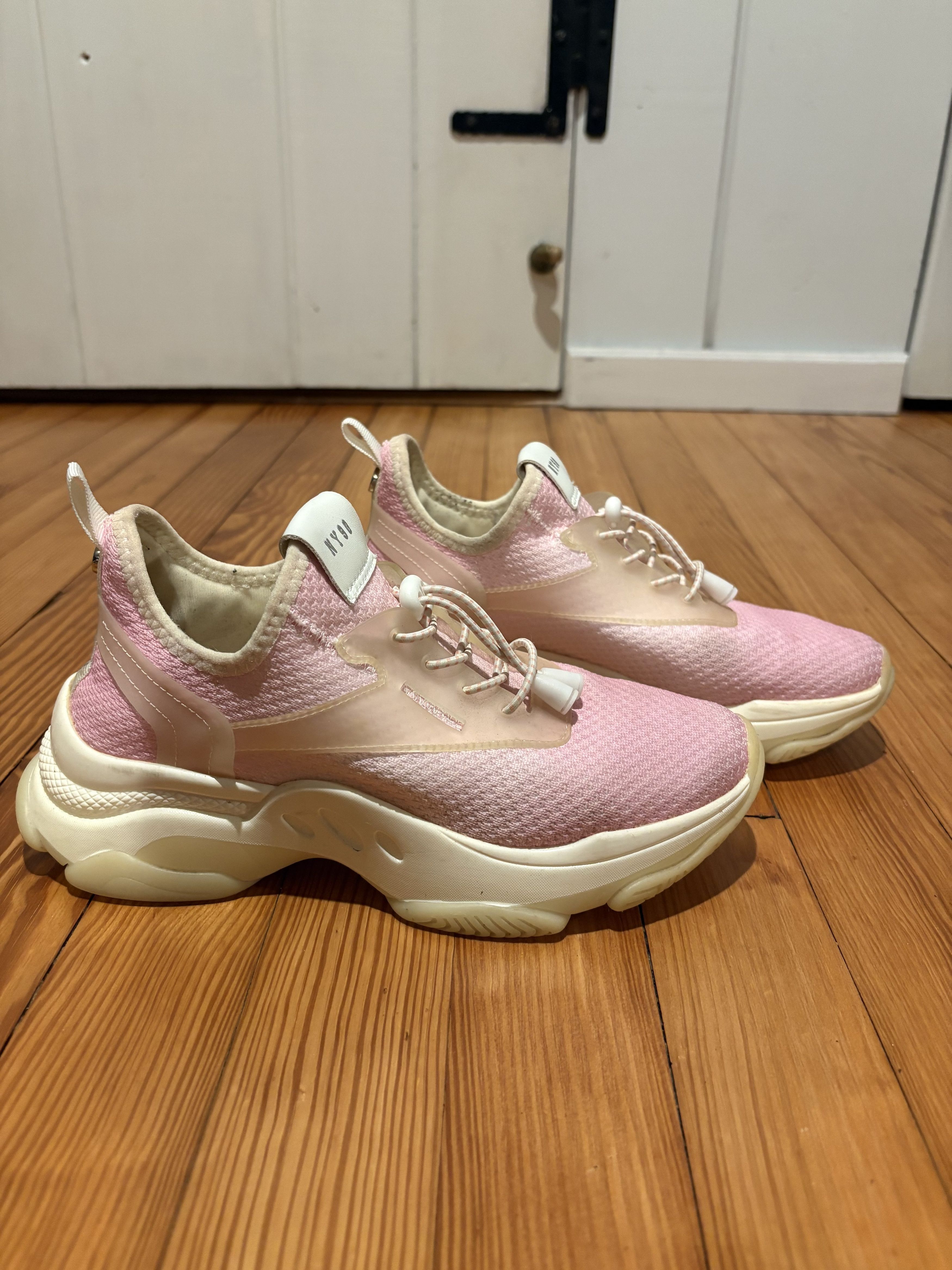 Steve Madden Steve Madden Pink Sneakers Fashion Week Size US 7 / IT 37 - 4 Thumbnail