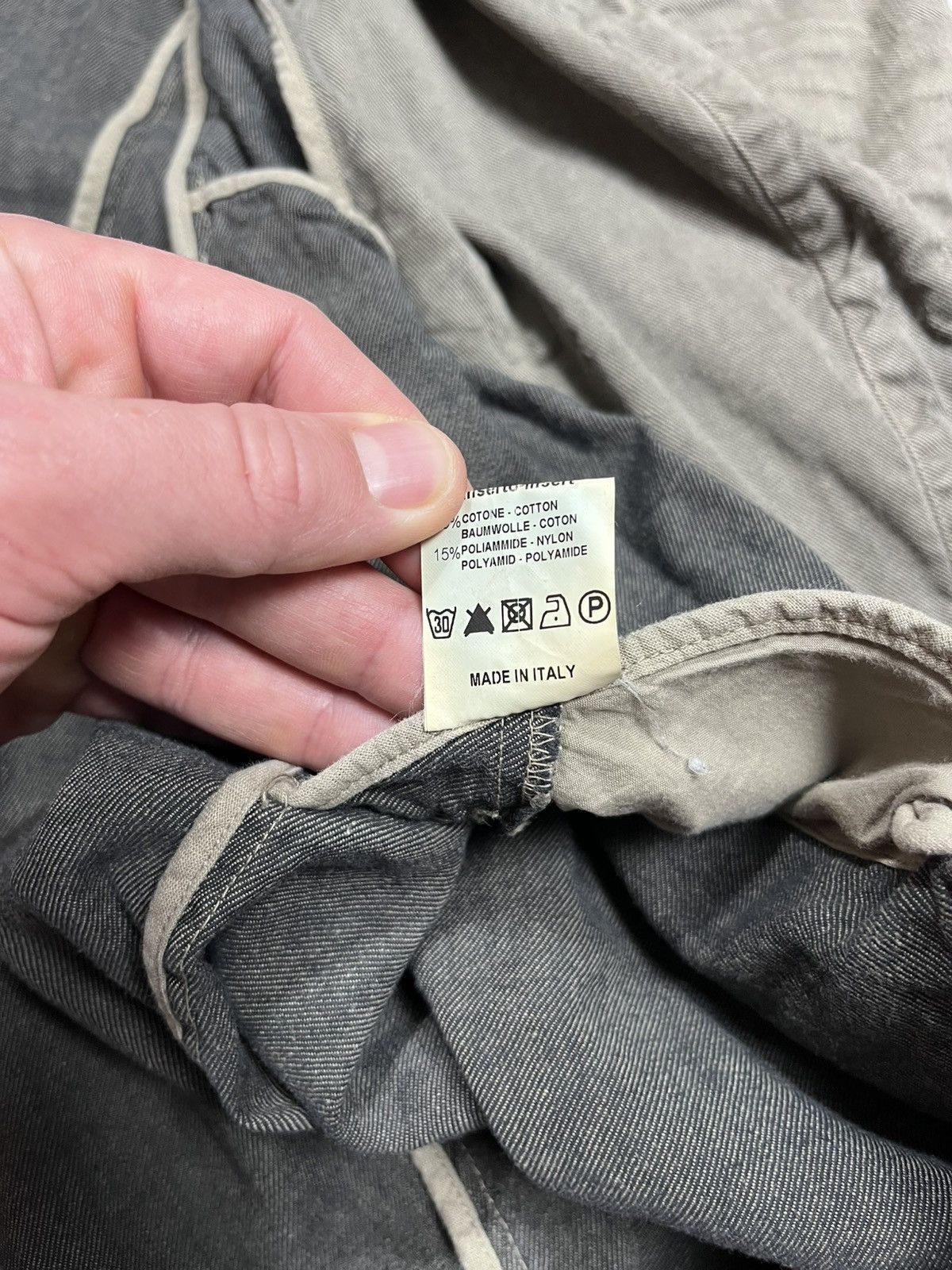 Transit Transit Par-Such Linen Asymmetric Coat Jacket Olive Size 3 Size M / US 6-8 / IT 42-44 - 14 Thumbnail
